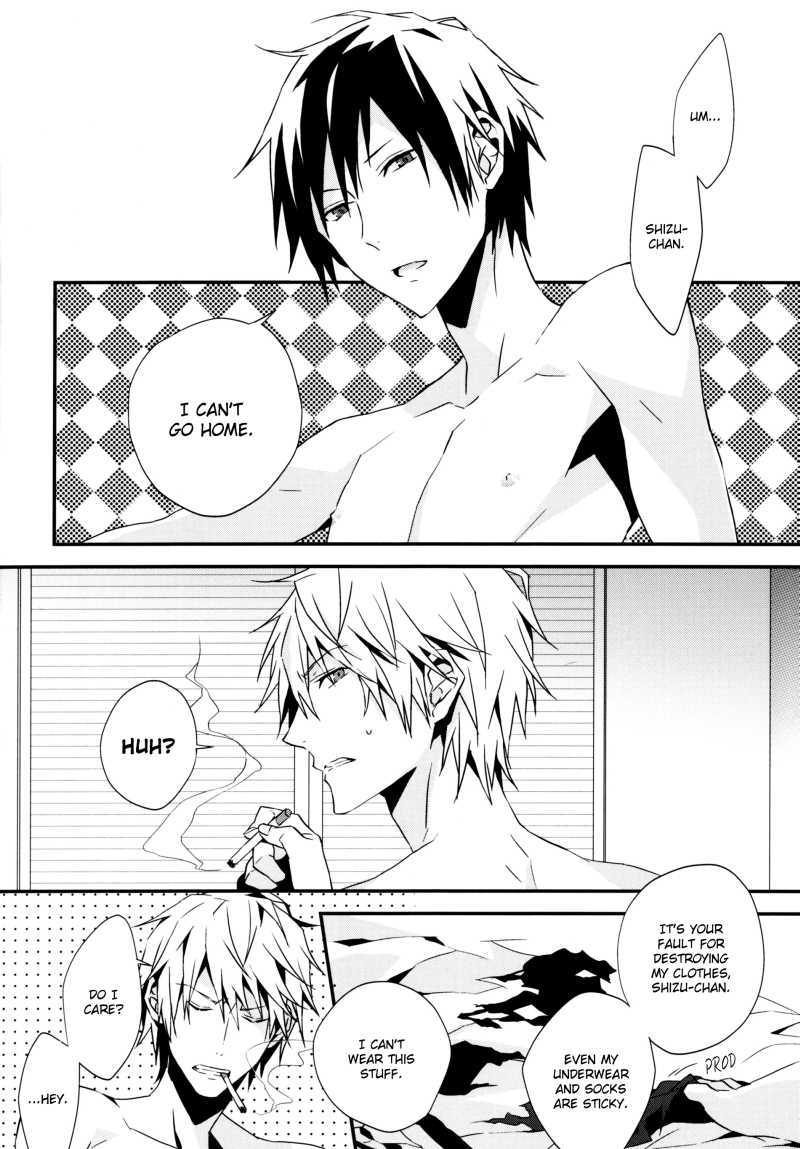 (池袋クロスロード×2) [inumog (フジノまるも)] センスレス・コンフリクト (デュラララ!!) [英訳]