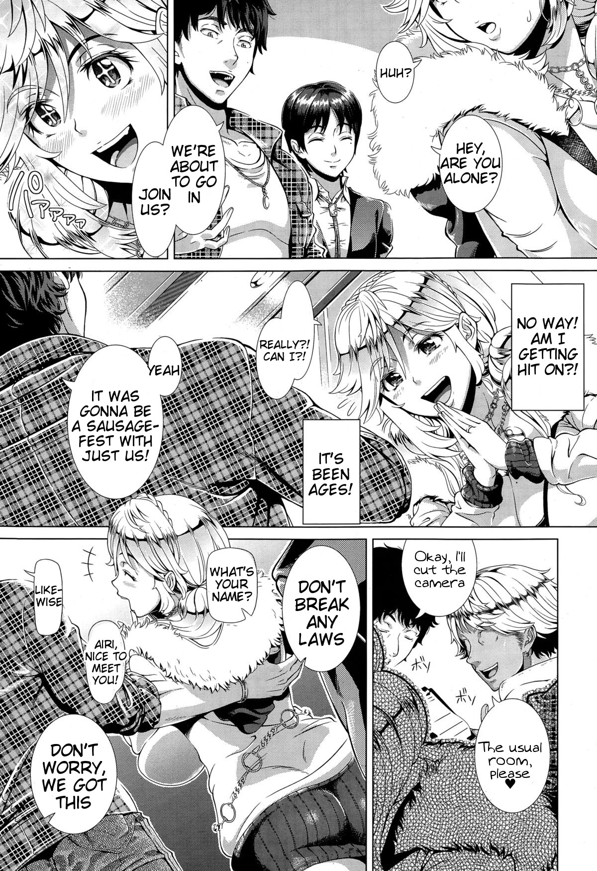 [篠塚裕志] ワンタイムギャル 前編 (COMIC 天魔 2015年2月号) [英訳]