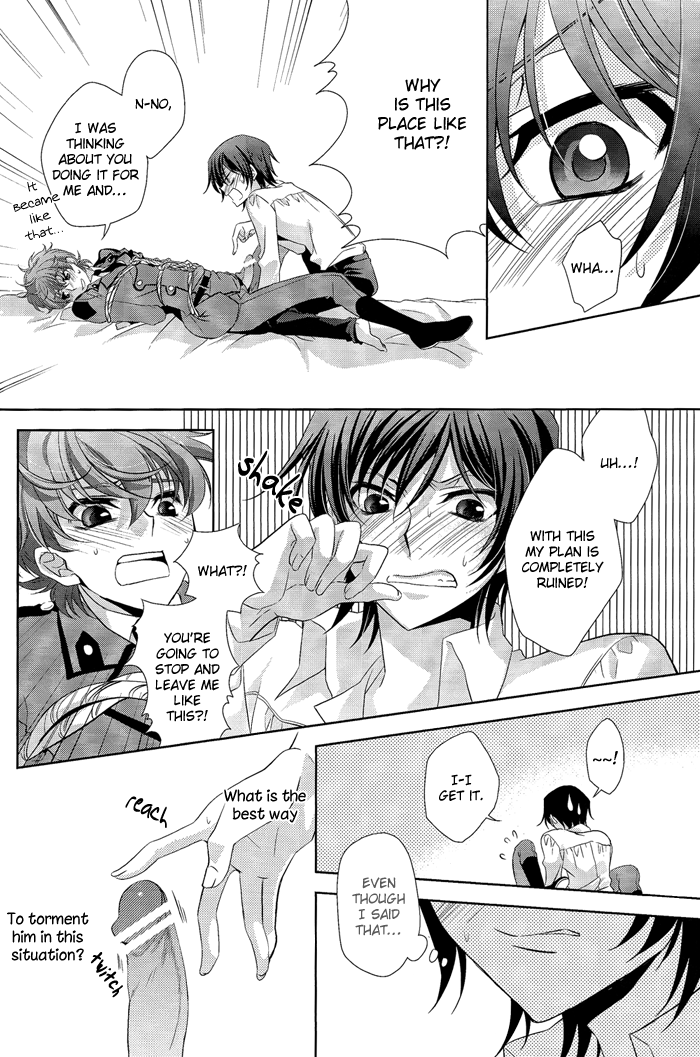 [CLASSIC MILK、PEACE and ALIEN (朝丘夏生、十七星ふき)] Holic/04 (コードギアス 反逆のルルーシュ) [英訳]