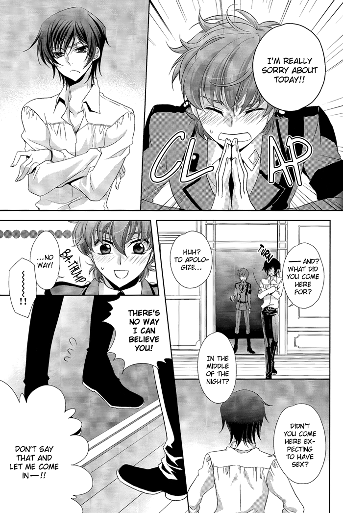 [CLASSIC MILK、PEACE and ALIEN (朝丘夏生、十七星ふき)] Holic/04 (コードギアス 反逆のルルーシュ) [英訳]