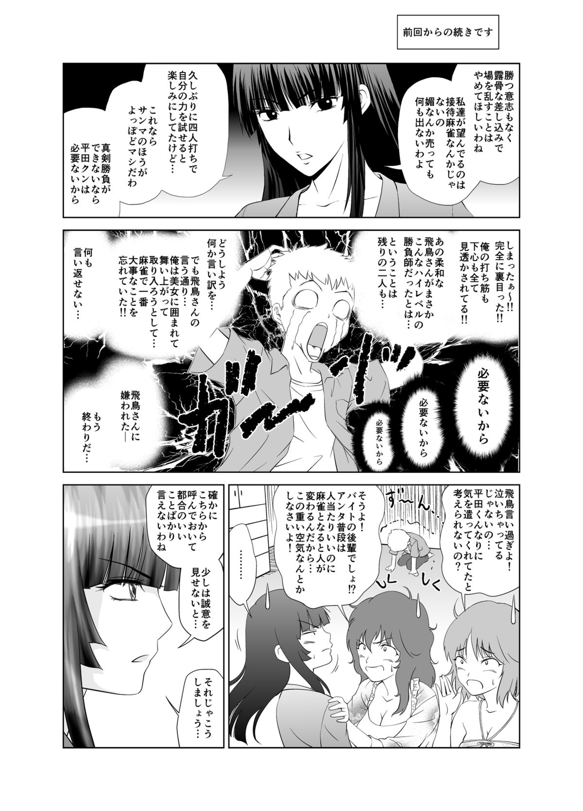 [キモーター・オサーン] 脱衣麻雀～漫画編～【完成版】