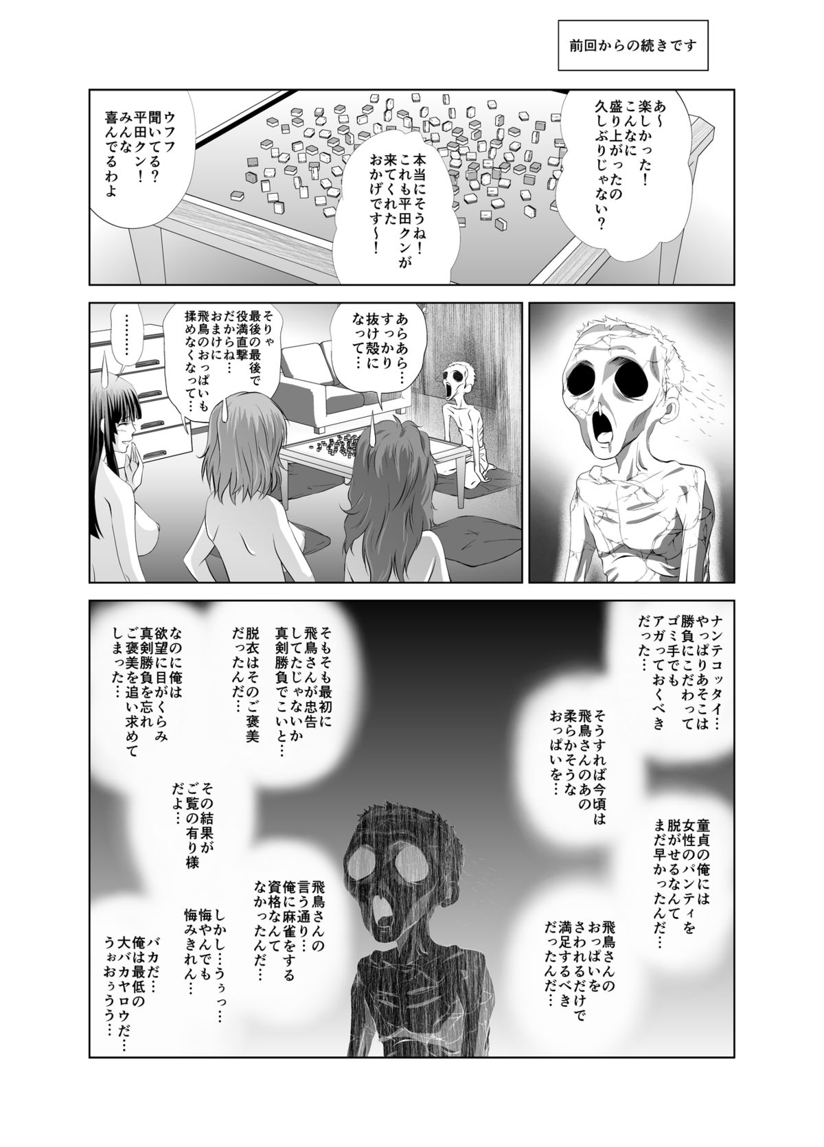 [キモーター・オサーン] 脱衣麻雀～漫画編～【完成版】