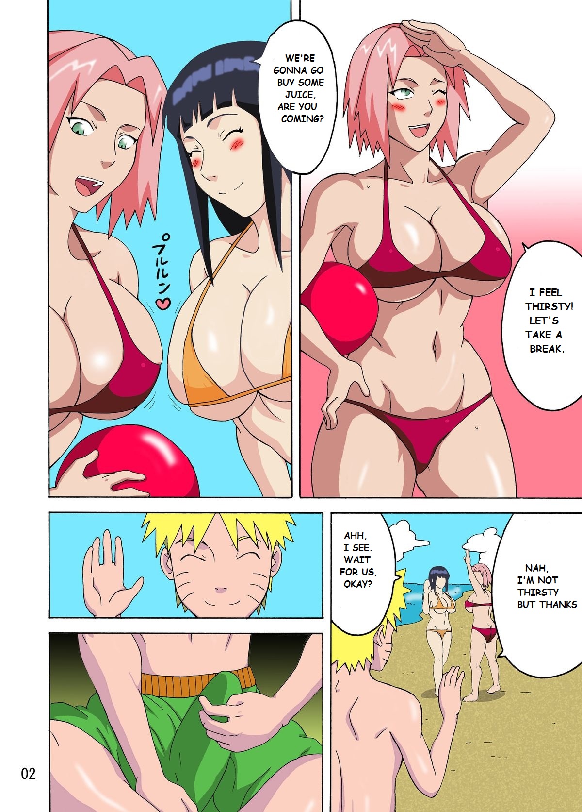 (C82) [NARUHO堂 (なるほど)] ツナデの淫水浴 (NARUTO -ナルト-) [英訳] [カラー化]