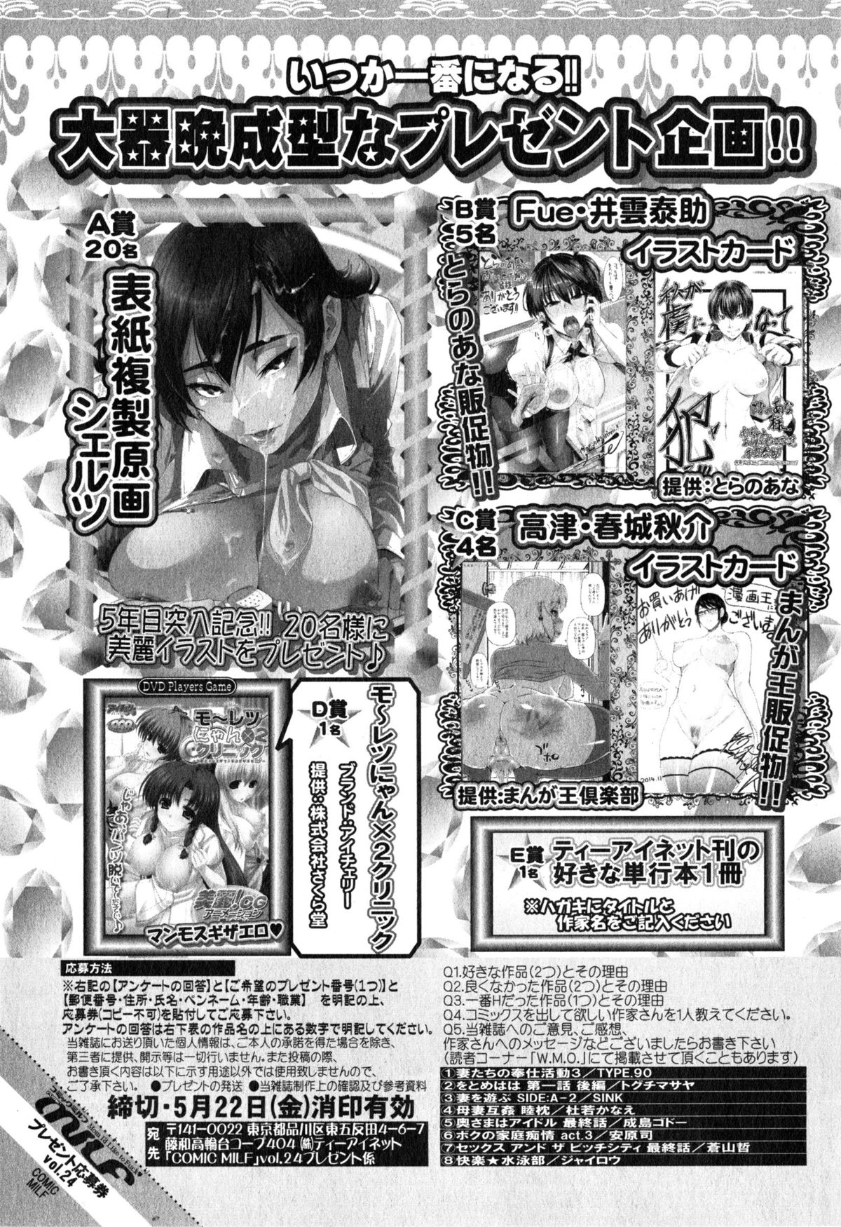 コミックミルフ 2015年6月号 Vol.24