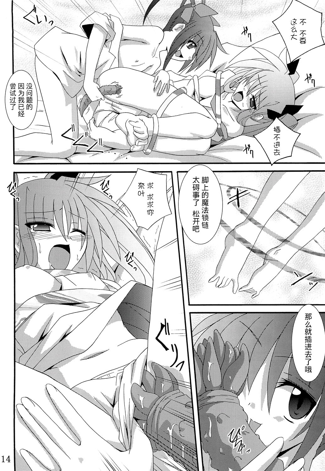 (サンクリ33) [夜の勉強会 (ふみひろ)] NF (魔法少女リリカルなのは) [中国翻訳]