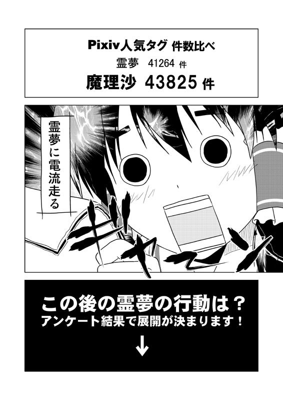 [ツキヨミ (ポルリン)] 博麗霊夢の天下とったるで！ (東方Project)