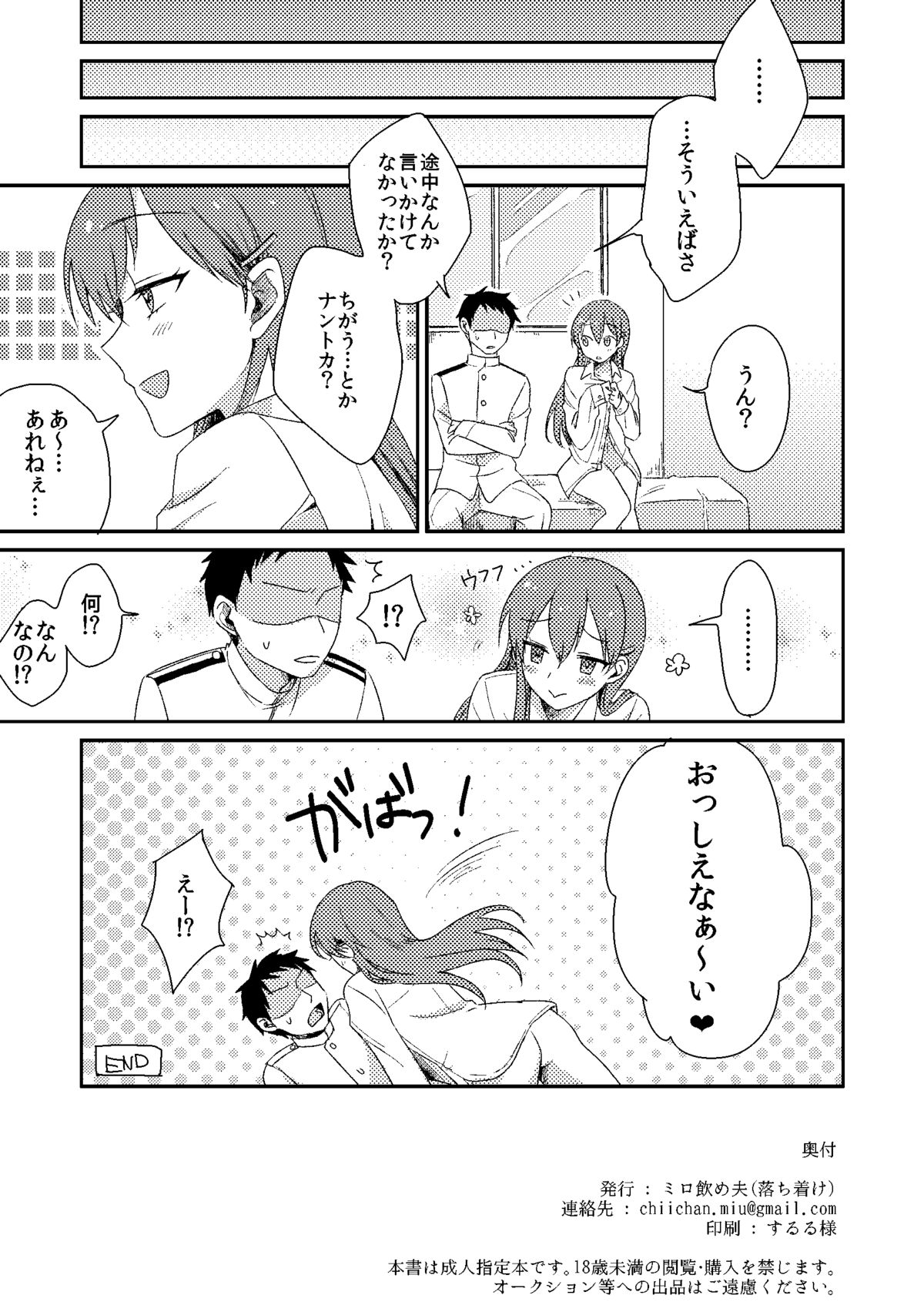 [ミロ飲め夫] 鈴谷におまかせ❤ (艦隊これくしょん -艦これ-) [DL版]