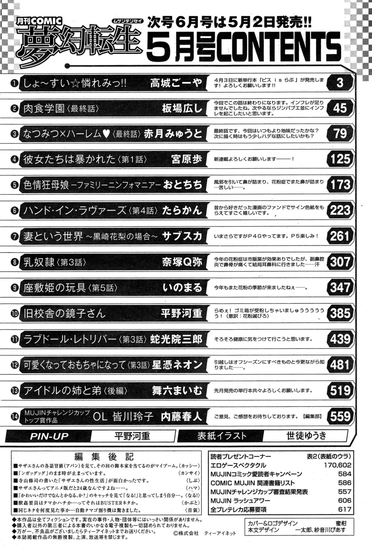 COMIC 夢幻転生 2015年5月号