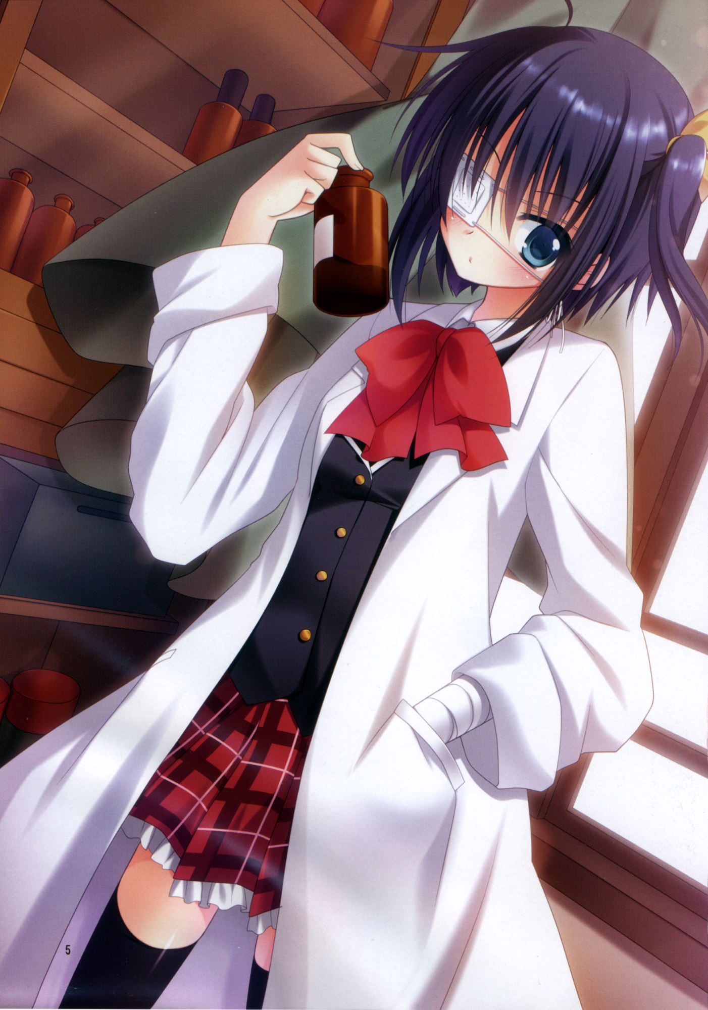 (COMIC1☆7) [眼帯少女中毒 (中田瑠美)] 闇の深淵より愛をこめて (中二病でも恋がしたい!)