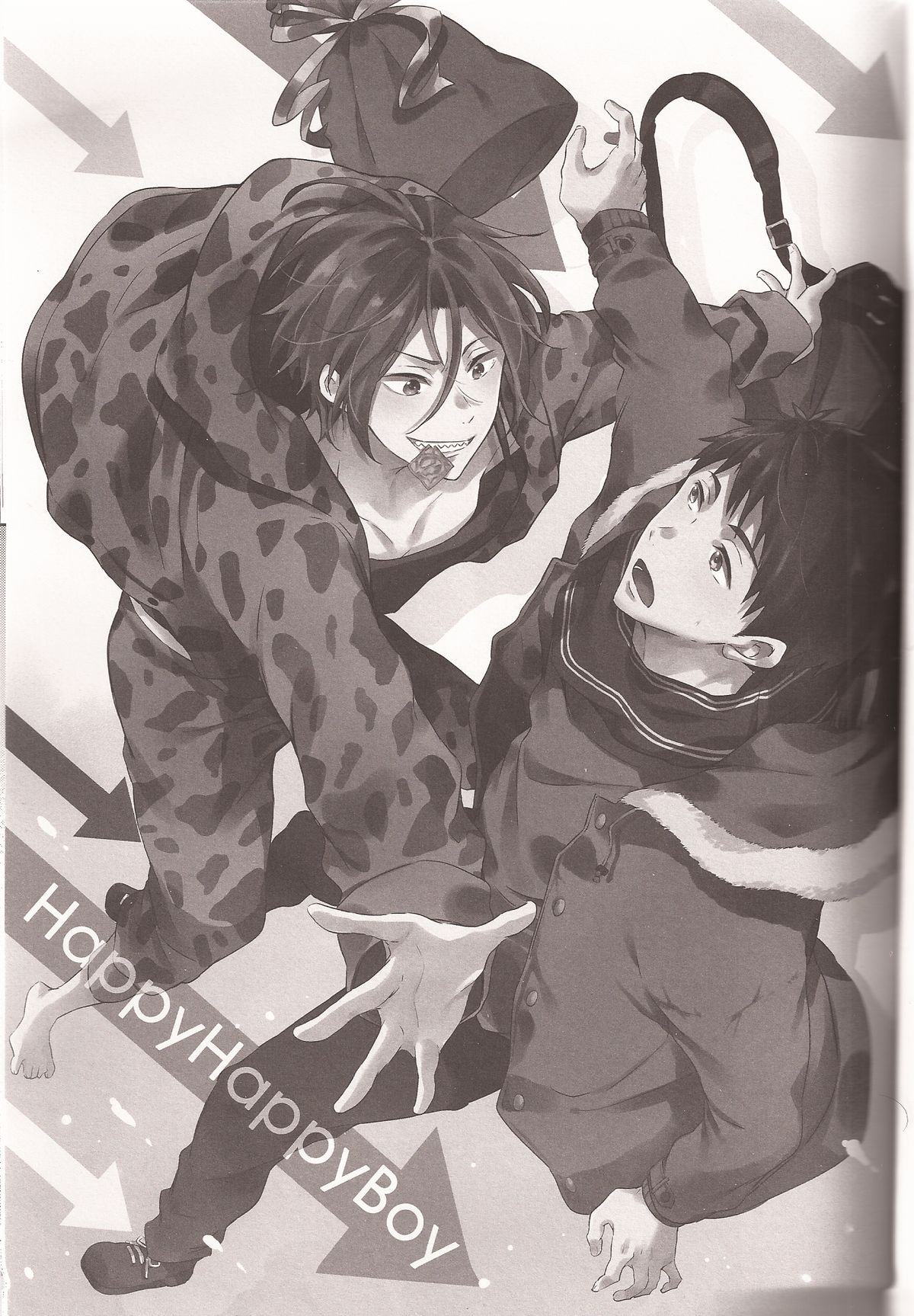 (恋愛ジョーズ4) [あめりかん☆ろっく (コタロー)] HappyHappyBoy (Free!)