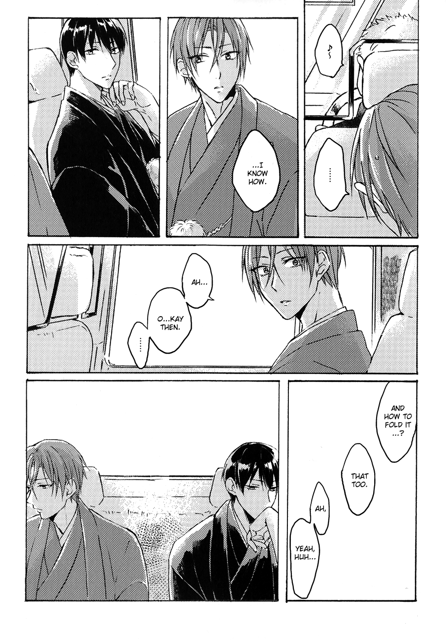 (C87) [321 (みつい)] とろける露は六花のごとく (Free!) [英訳]