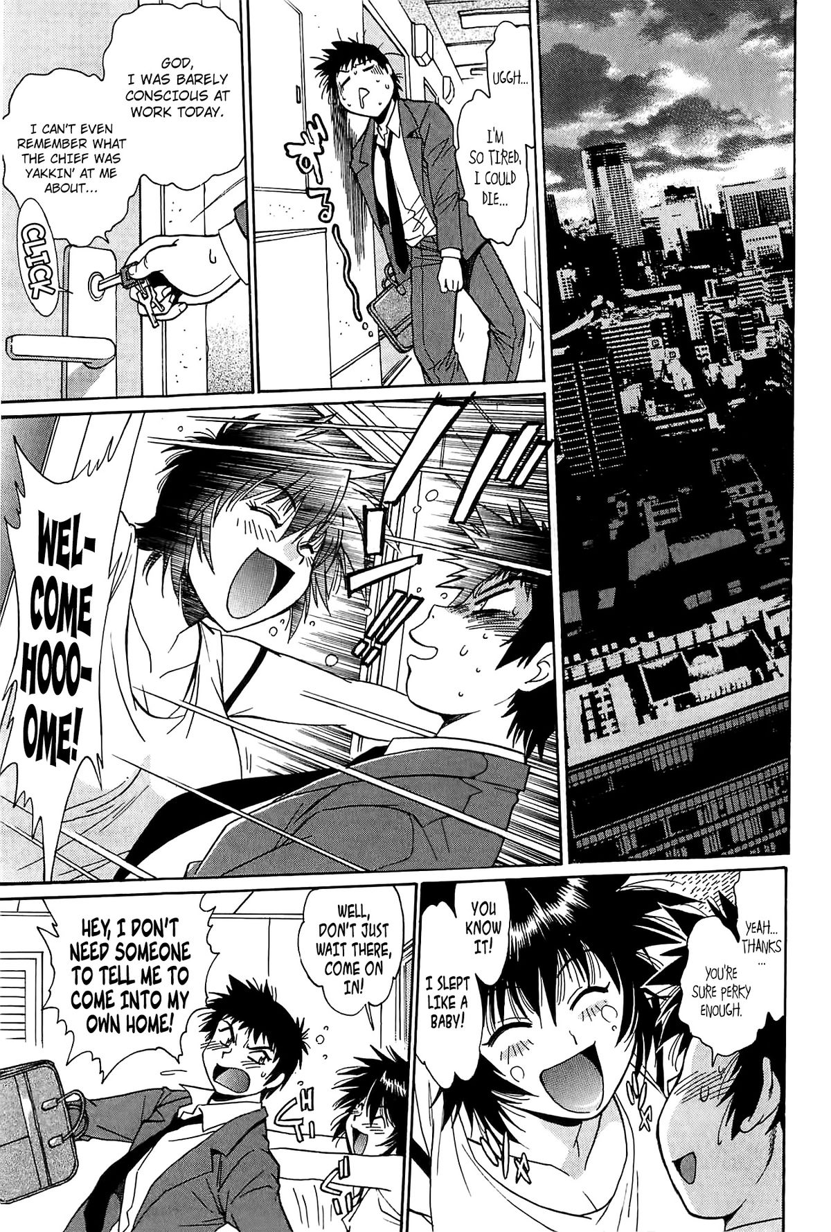 [真鍋譲治] 彼女で満室 1 [英訳]