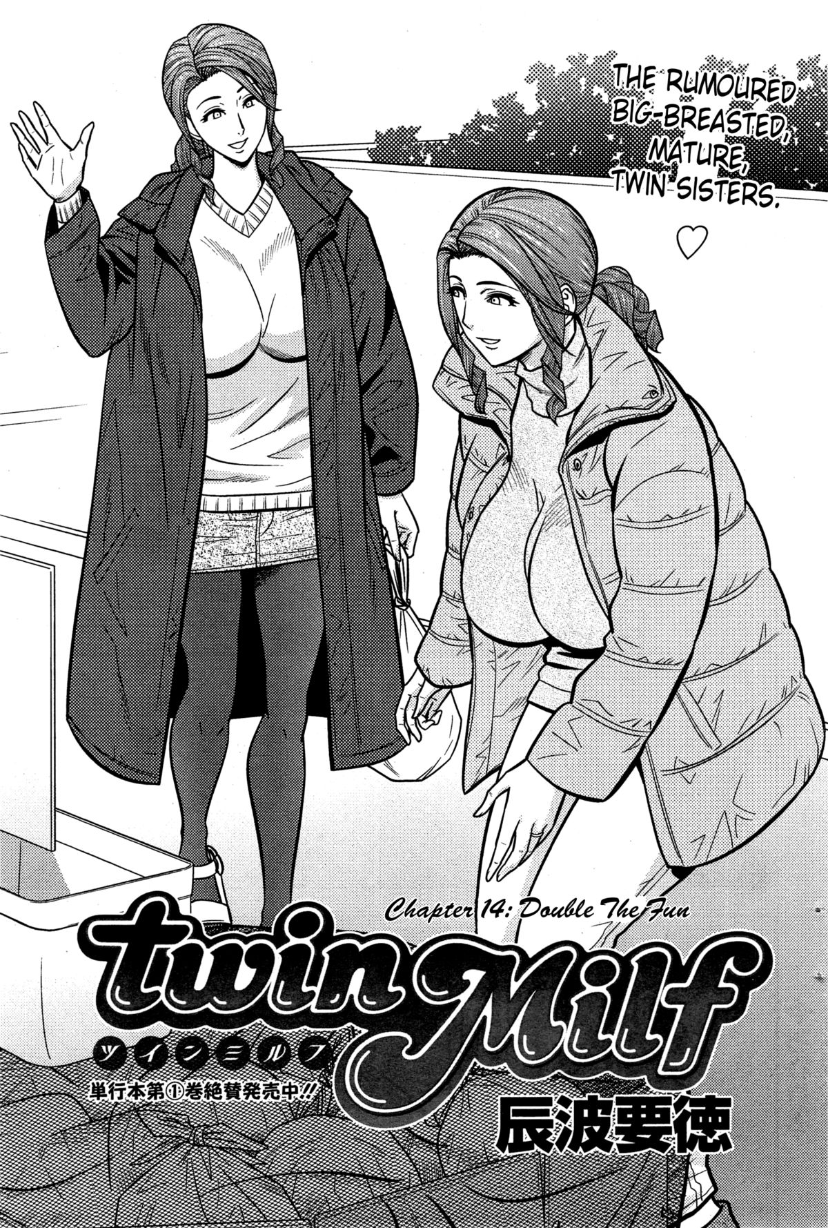 [辰波要徳] Twin Milf 第1-14話 + 番外編 [英訳]