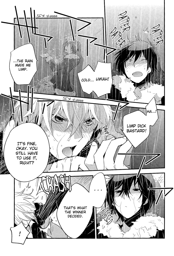 (SUPER関西17) [池袋なう (のりくろ)] 路地裏×× (デュラララ!!) [英訳]