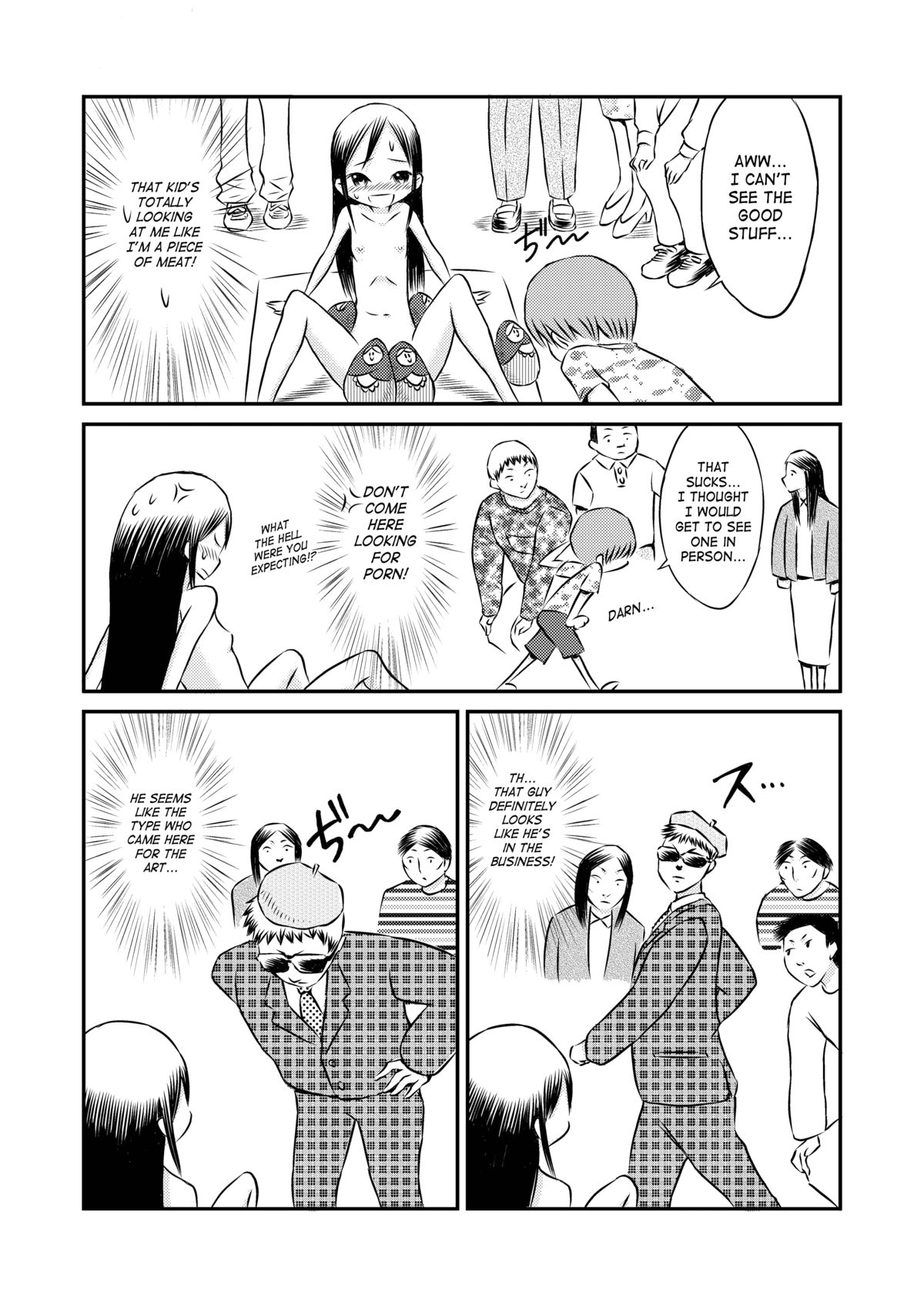 [てんぷら工房] 私のヌードモデル体験! [英訳]