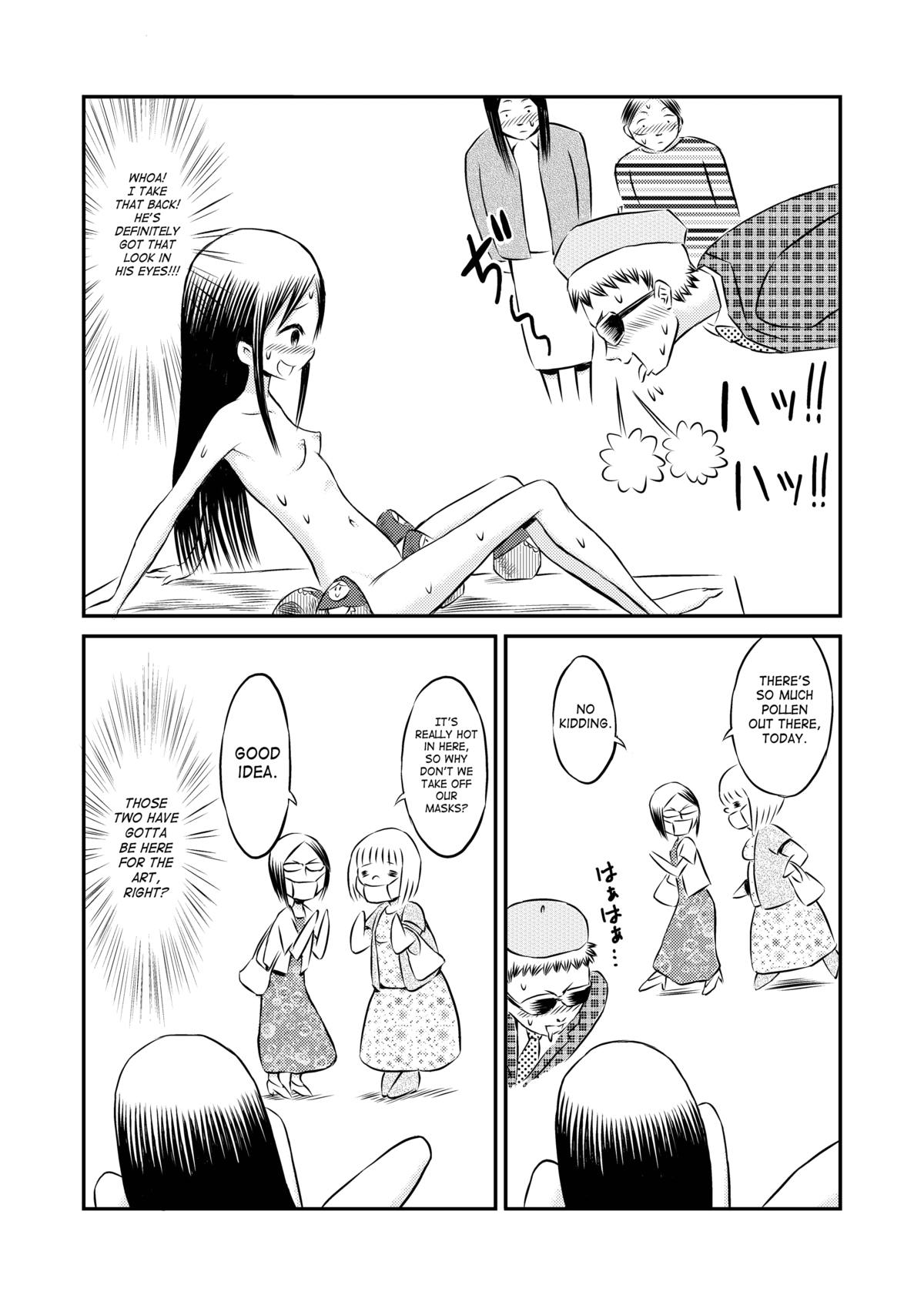 [てんぷら工房] 私のヌードモデル体験! [英訳]