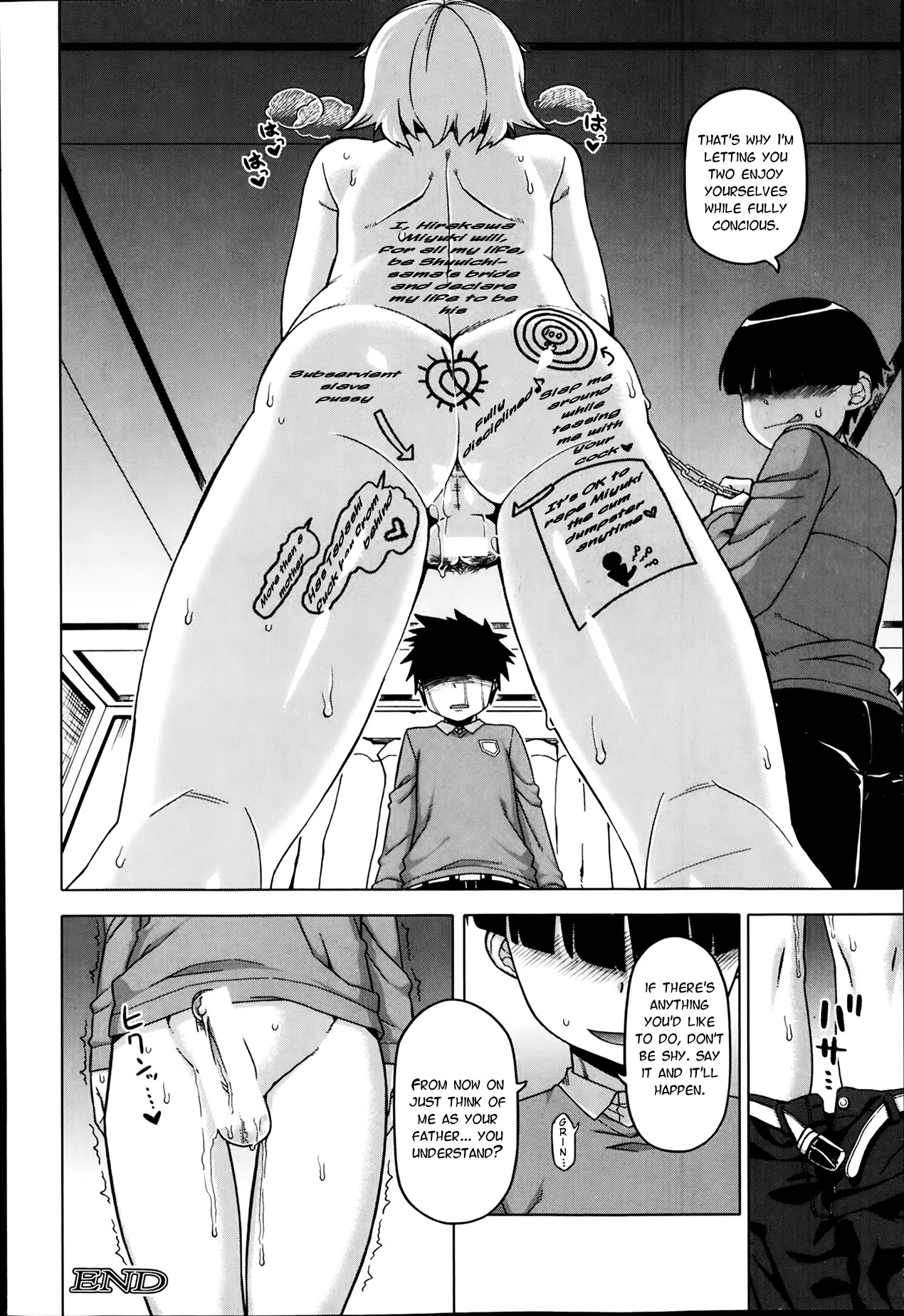 [高津] 王様アプリ 第1-4話 [英訳]