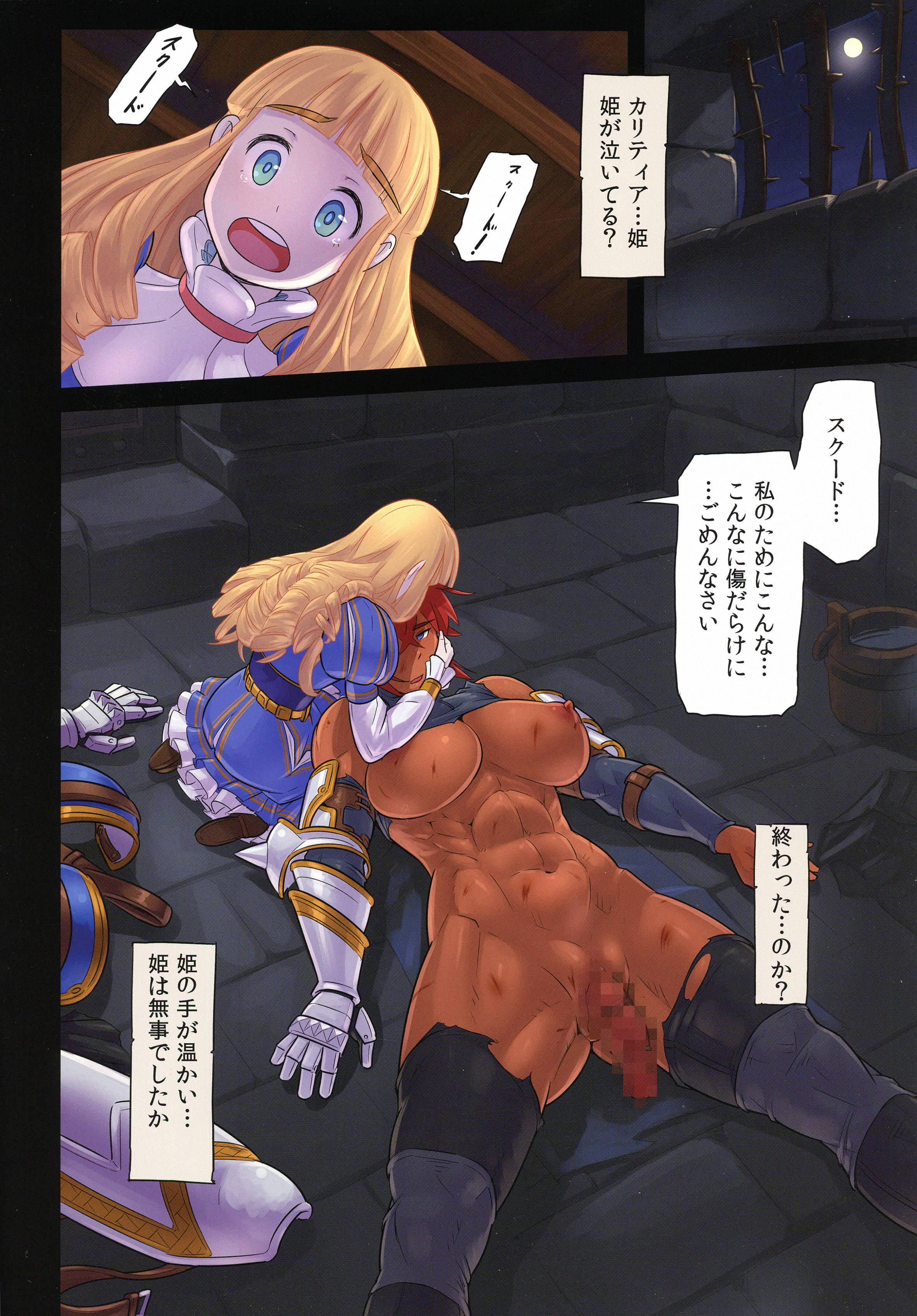 (C87) [M屋 (みこやん)] 騎士陵辱 姫さまだけは手を出すな!!