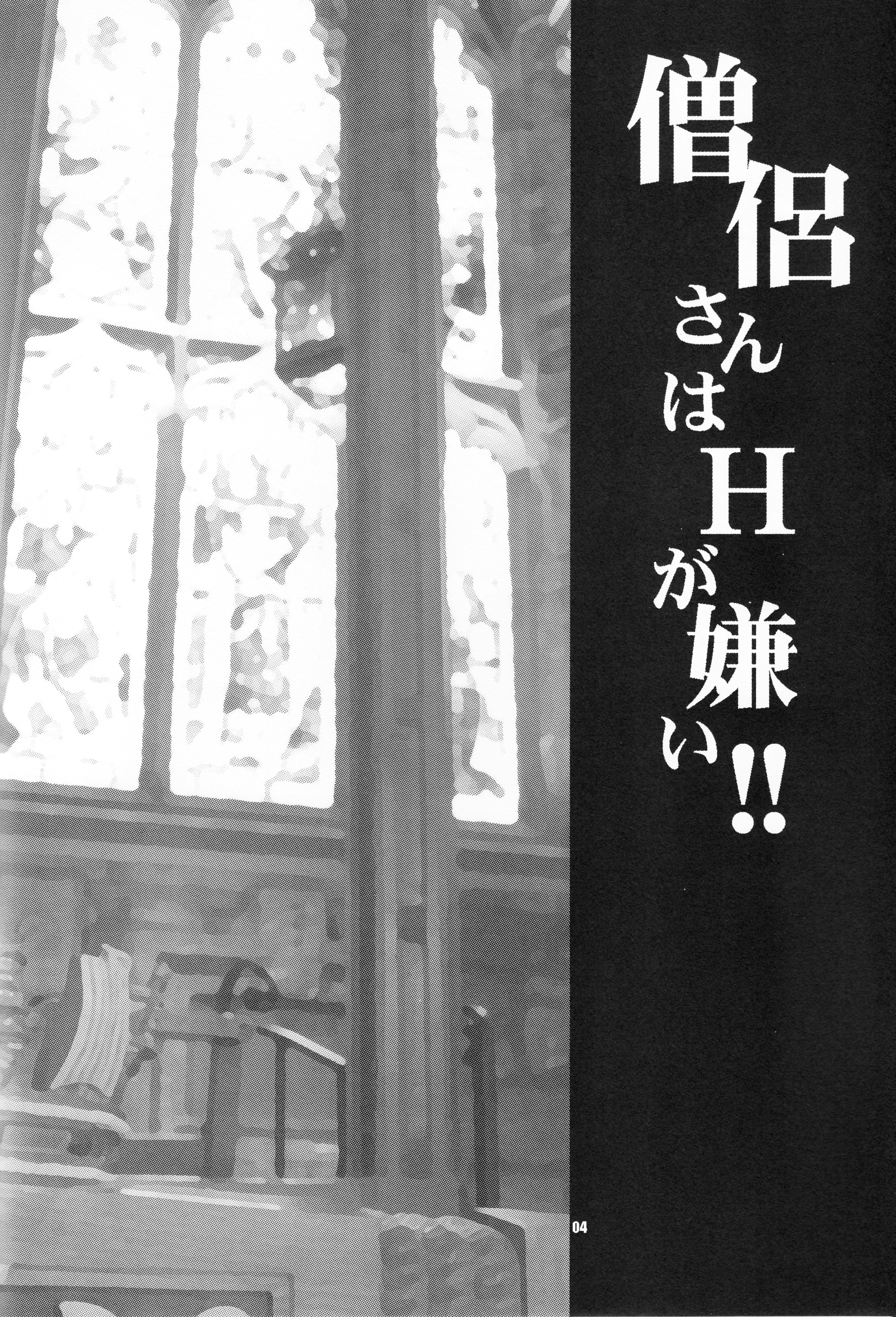(C80) [シャルロット・ココ (ゆきやなぎ)] ゆきやなぎの本26 僧侶さんはHが嫌い!! (ドラゴンクエストIII)