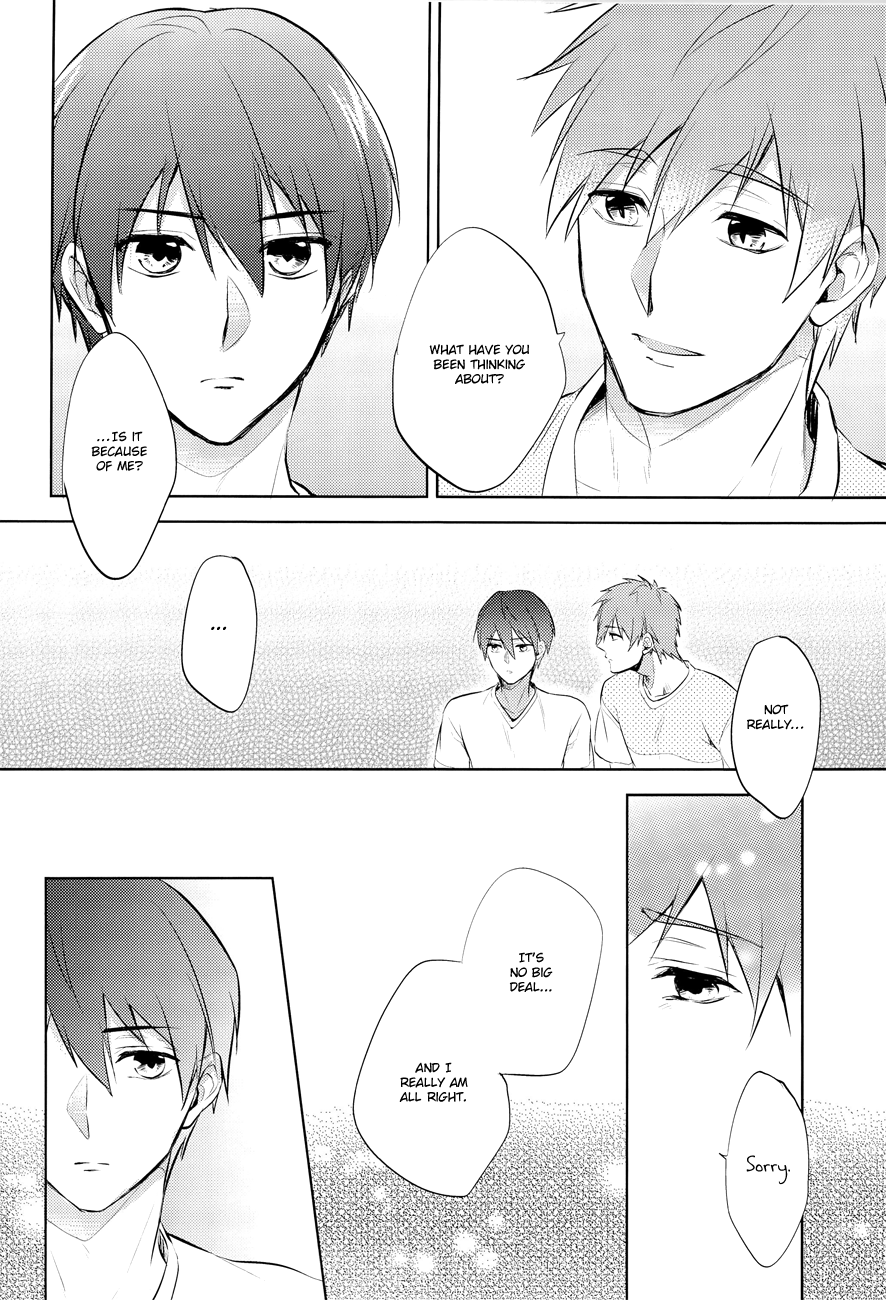 (恋愛自由形!大阪大会) [sigmastar (架月)] 君の隣でずっと。 (Free!) [英訳] [無修正]