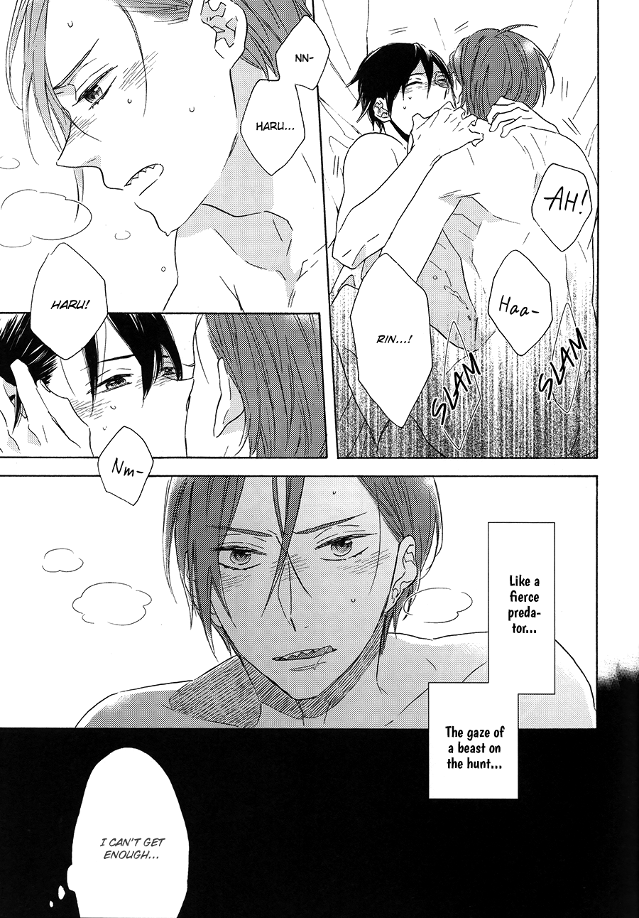 (C87) [六花 (ゆいのじ)] MONSTER of WATER (Free!) [英訳]