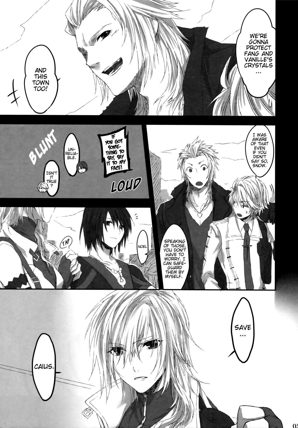 [CassiS (りおこ)] Because of You (ファイナルファンタジー XIII-2) [英訳]