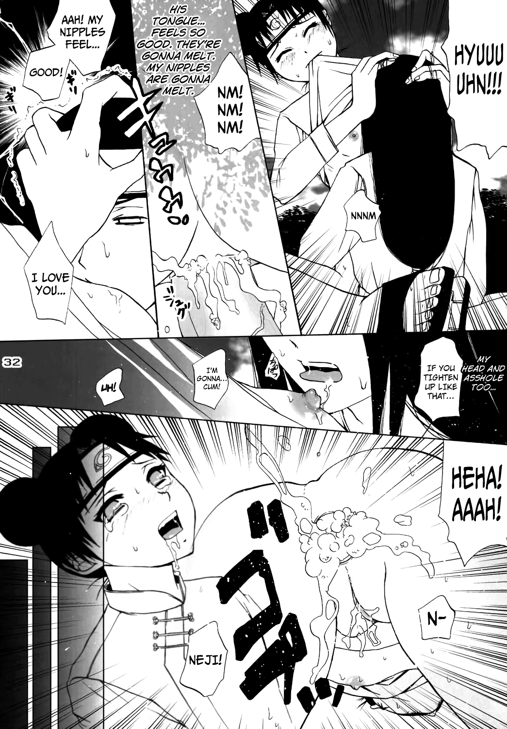 (C68) [Harem (水月ハニー)] Ninja Girl's Diary (NARUTO -ナルト-) [英訳] [ページ欠落]