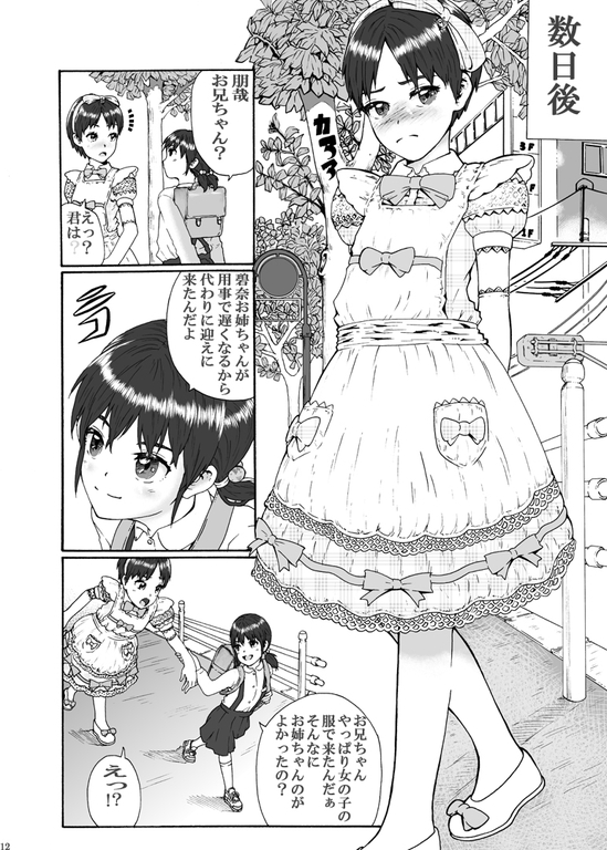 [恥辱庵]	ふたなり三姉妹は女装少年のアナルがお好き [DL版]