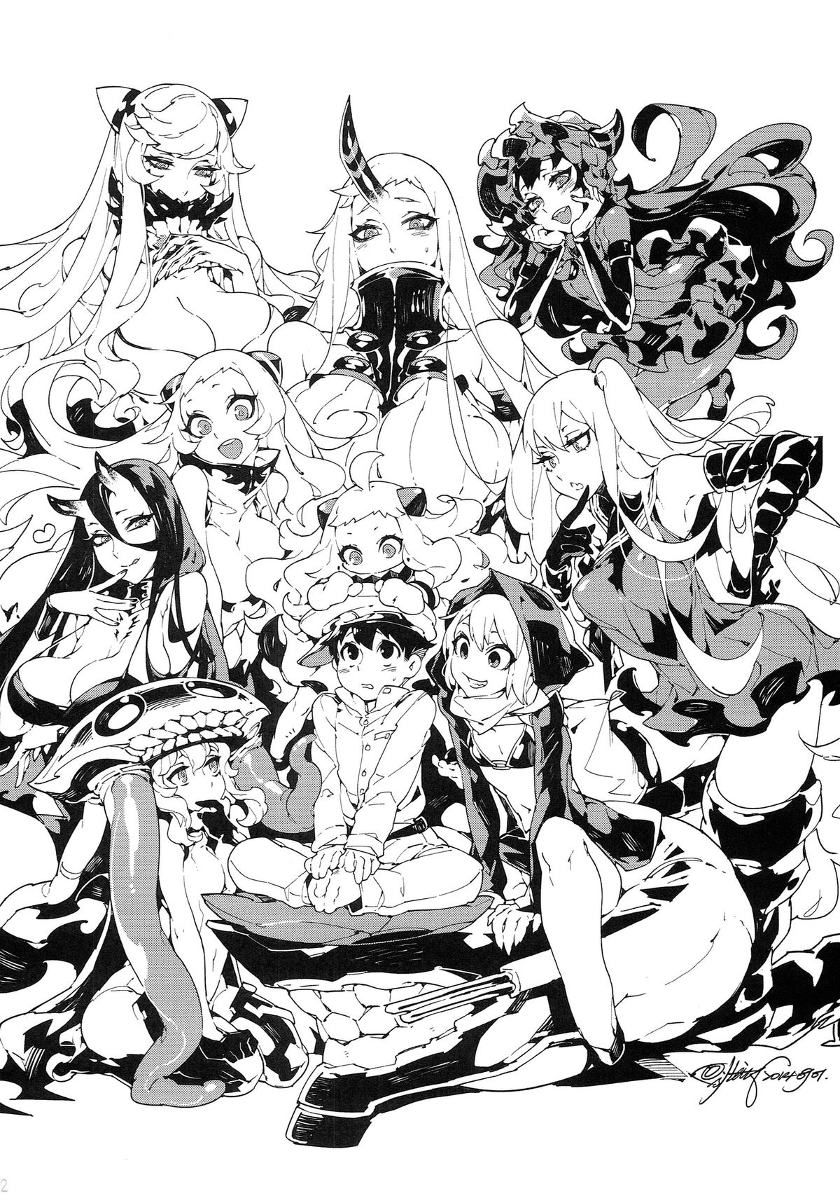 (C87) [サービスヘブン (ひらめ)] 深海妻艦～北中空～ (艦隊これくしょん -艦これ-)