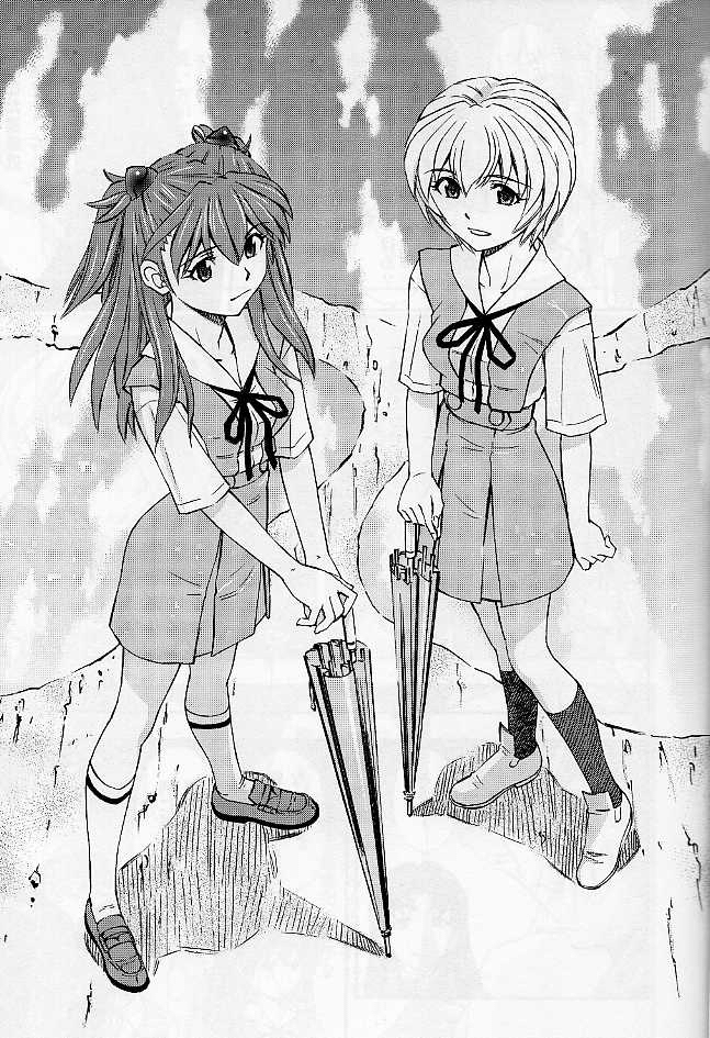 (サンクリ61) [スタジオ・ワラビー (蔵王)] 僕のアスカとレイ『共同性活』 (新世紀エヴァンゲリオン) [英訳]