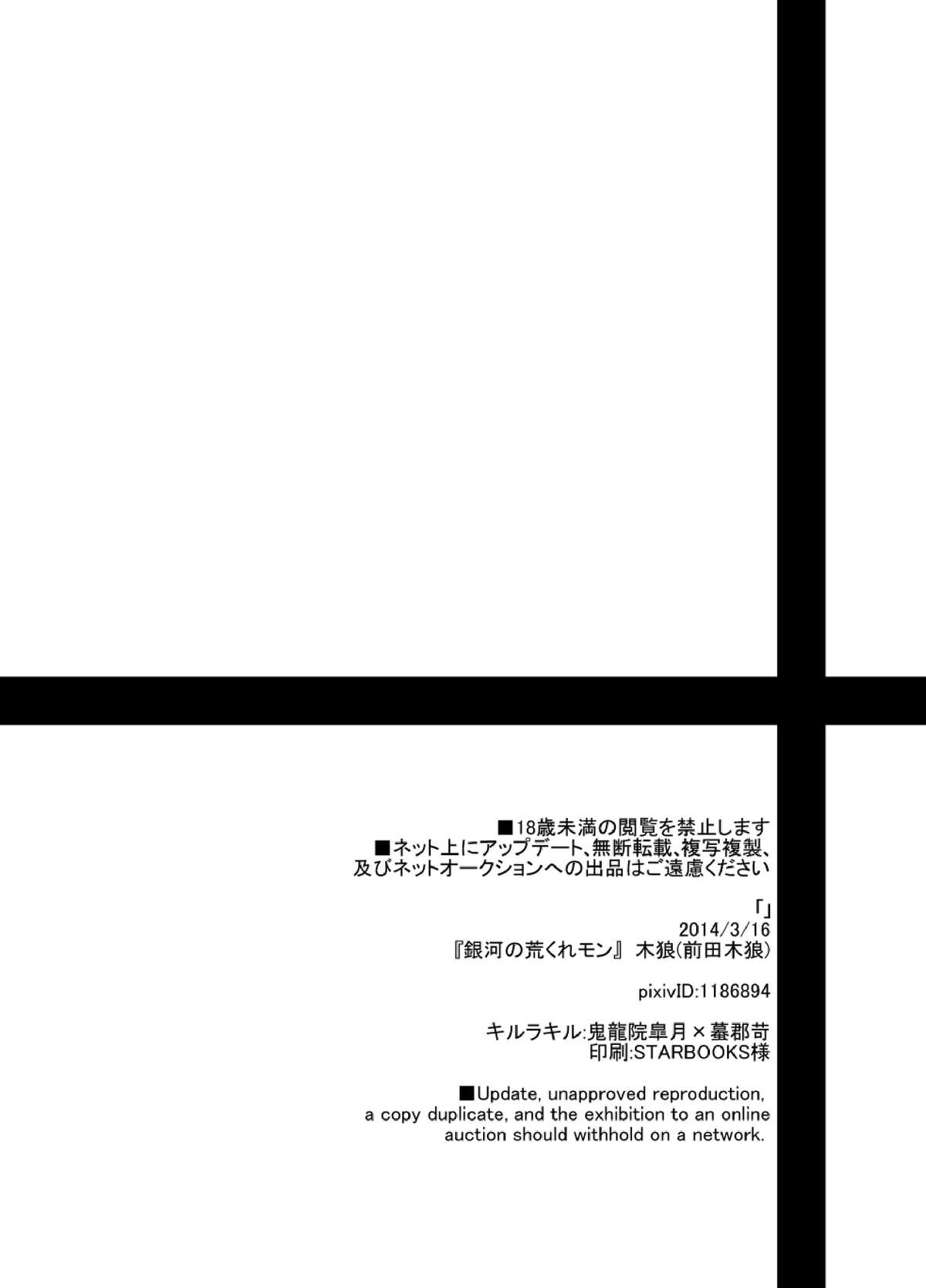 [銀河の荒くれモン (木狼)] Vestito ed un maiale (Kill La Kill) [DL版]