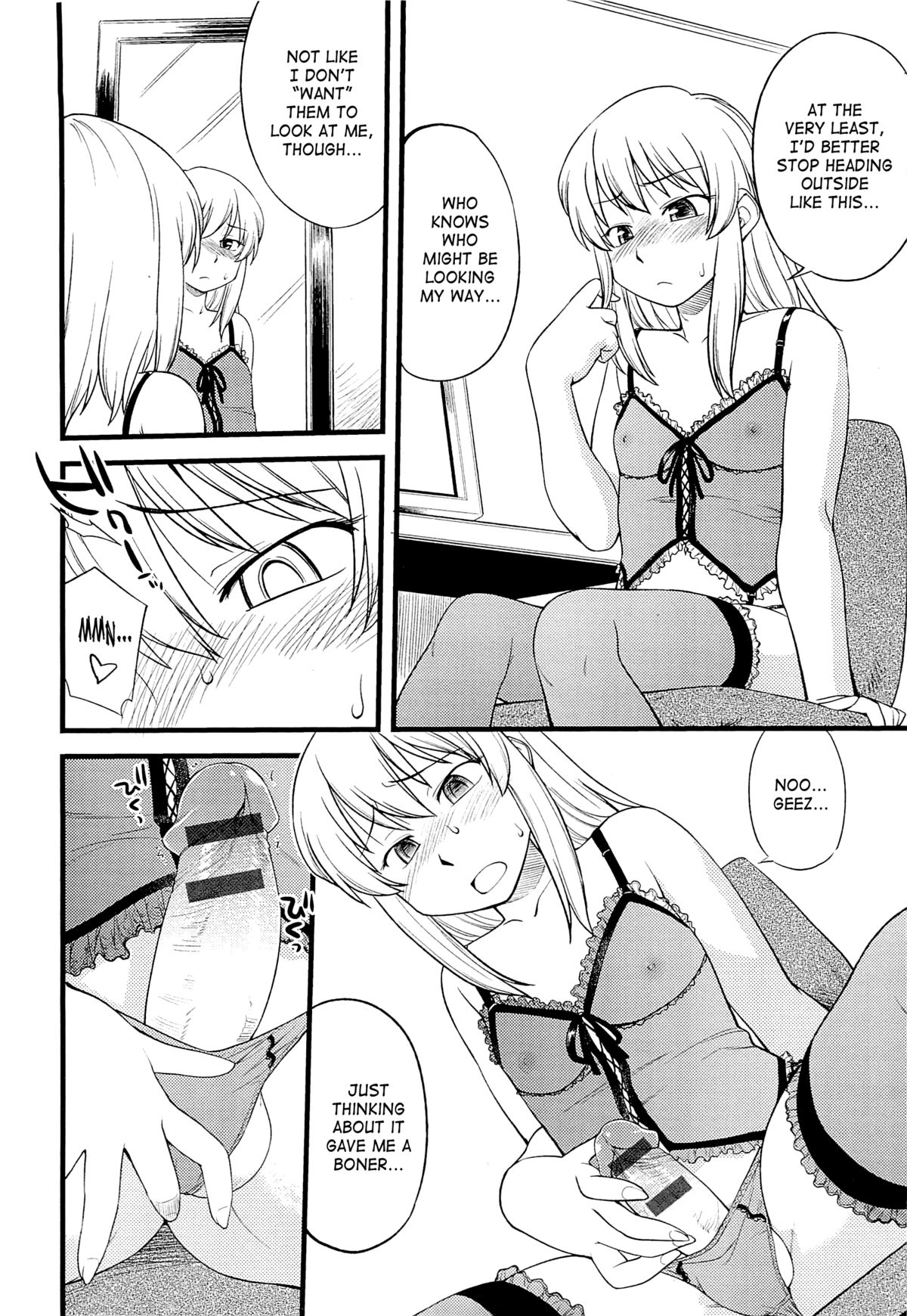 [ひねもすのたり] メス化ふぇす 第1-6話 [英訳]