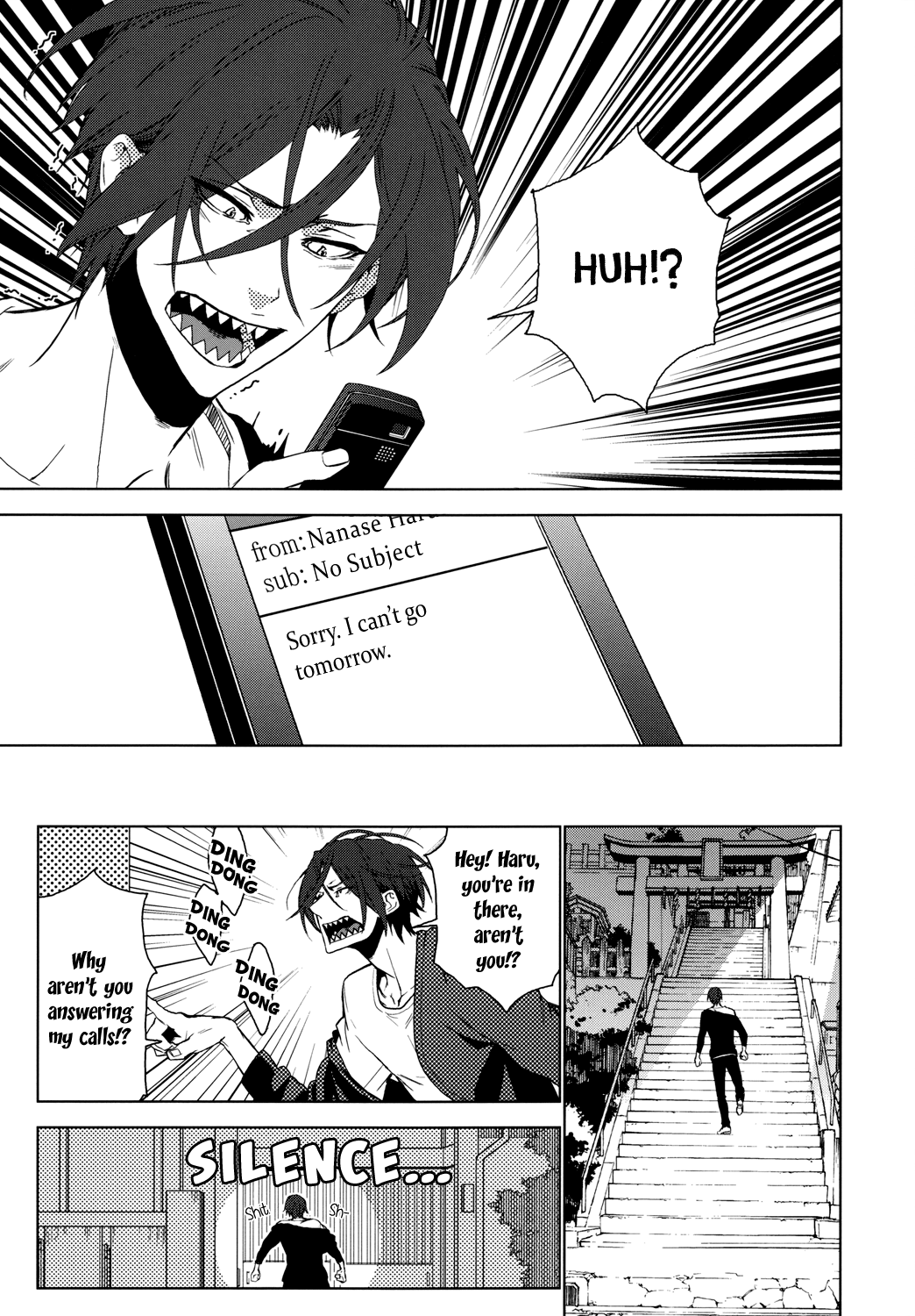 (SUPER23) [KARHU (へむ)] あまいゆめ (Free!) [英訳]