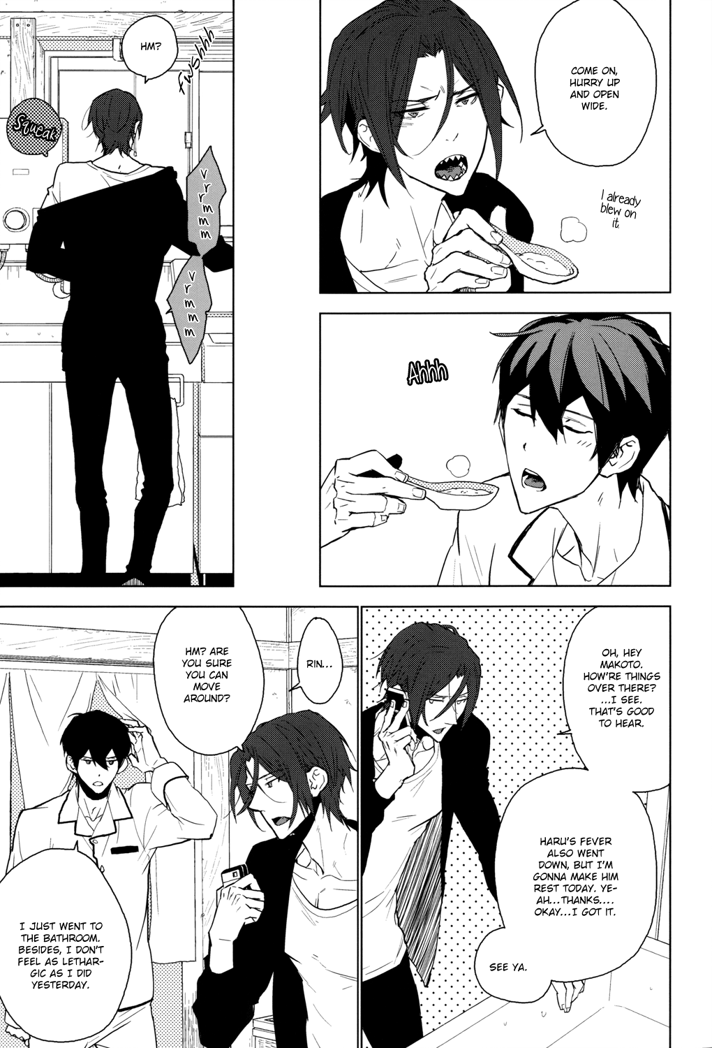 (SUPER23) [KARHU (へむ)] あまいゆめ (Free!) [英訳]