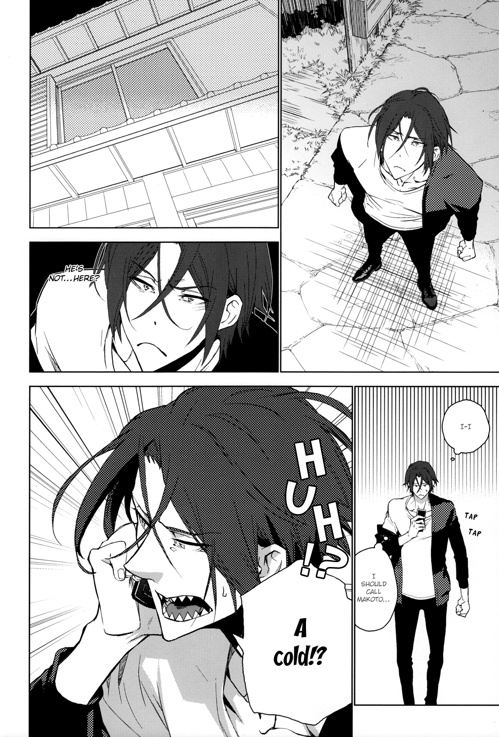 (SUPER23) [KARHU (へむ)] あまいゆめ (Free!) [英訳]