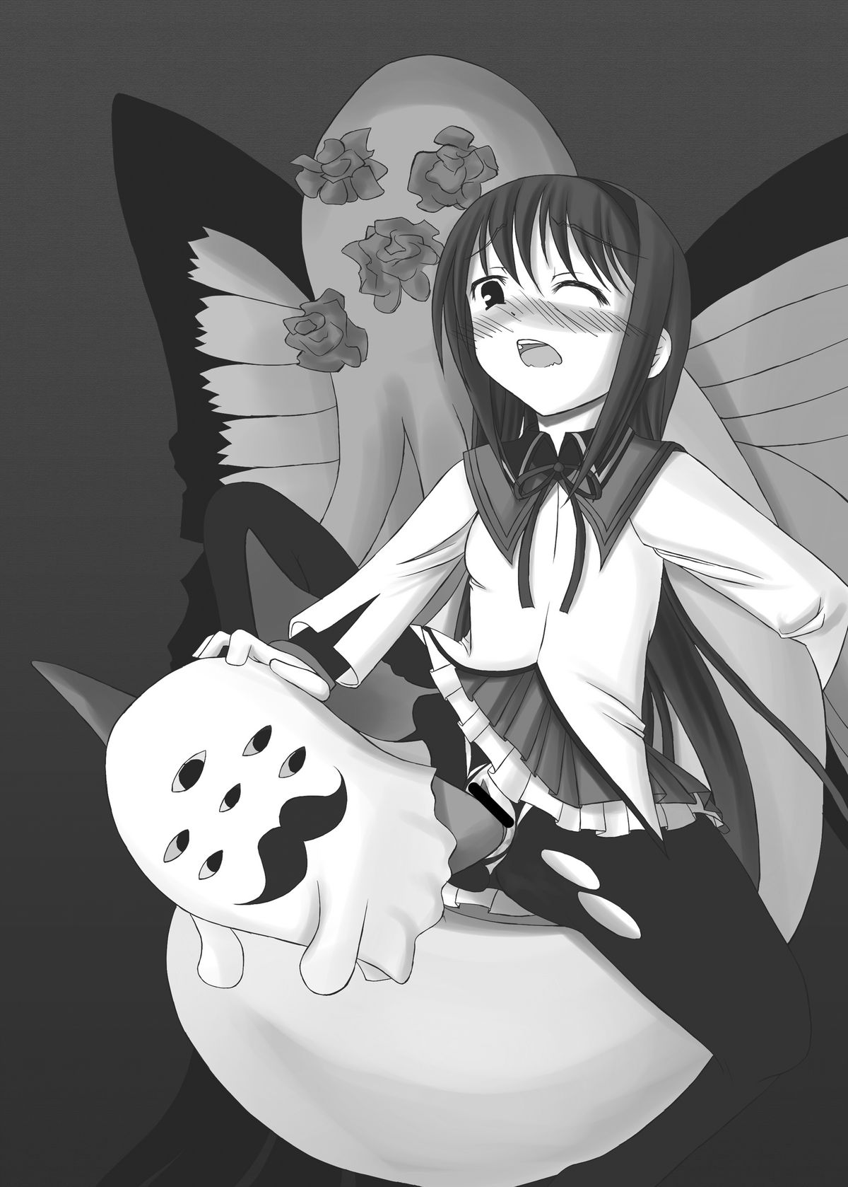 [Vパン'sエクスタシー (左藤空気)] 魔女化★マギカ (魔法少女まどか☆マギカ) [中国翻訳] [DL版]