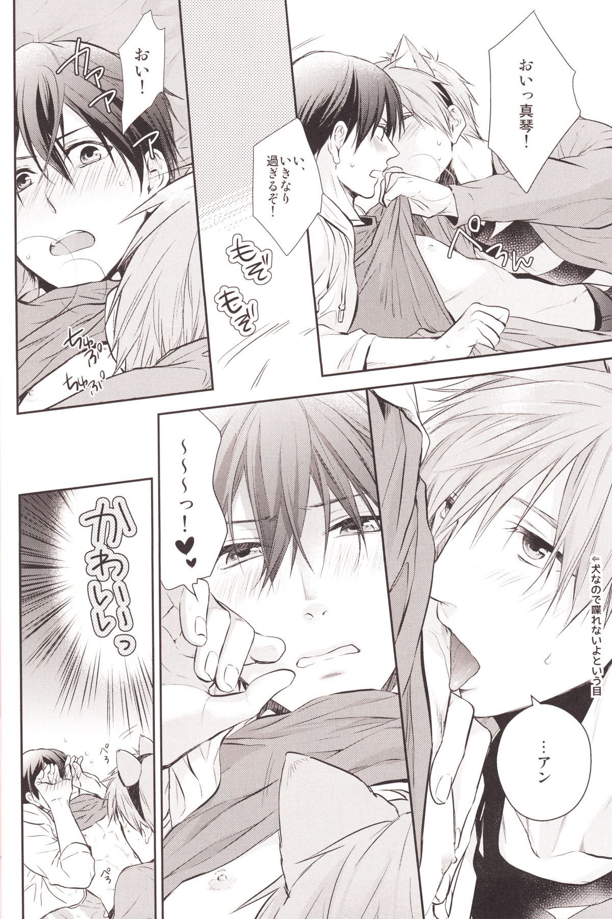 (HARUCC19) [GO MAD (須坂紫那)] ハルちゃんのわんこ (Free!)