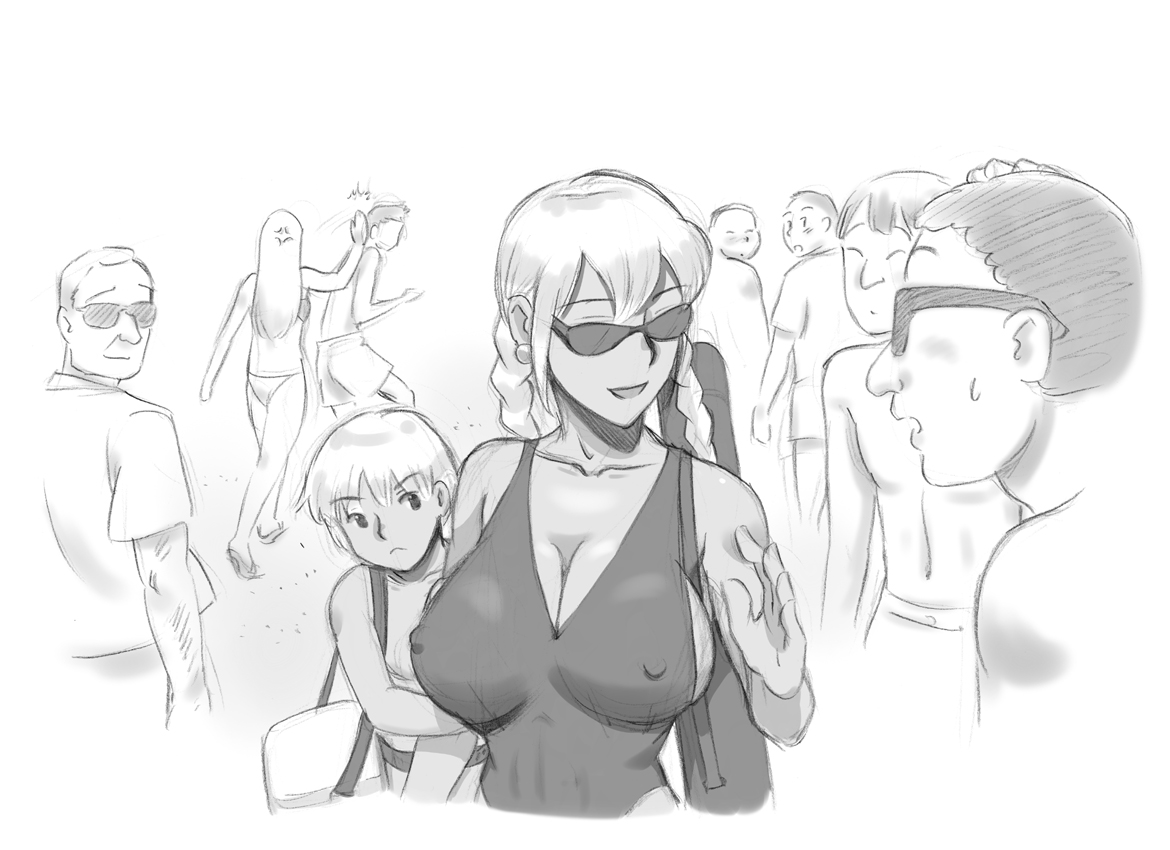 [pink-noise (みずいろめがね)] ママショタイム トロピカル編 [DL版]