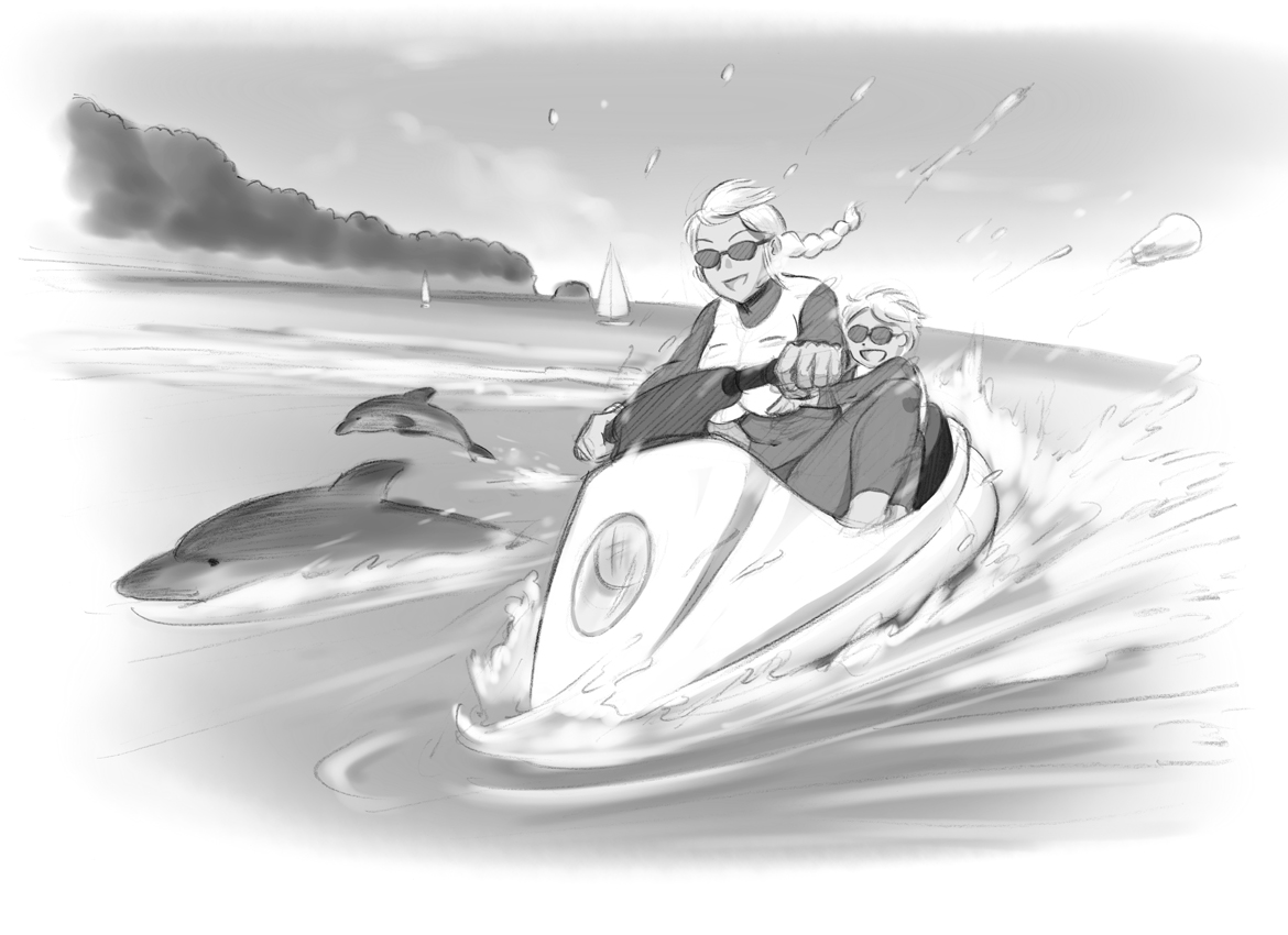 [pink-noise (みずいろめがね)] ママショタイム トロピカル編 [DL版]