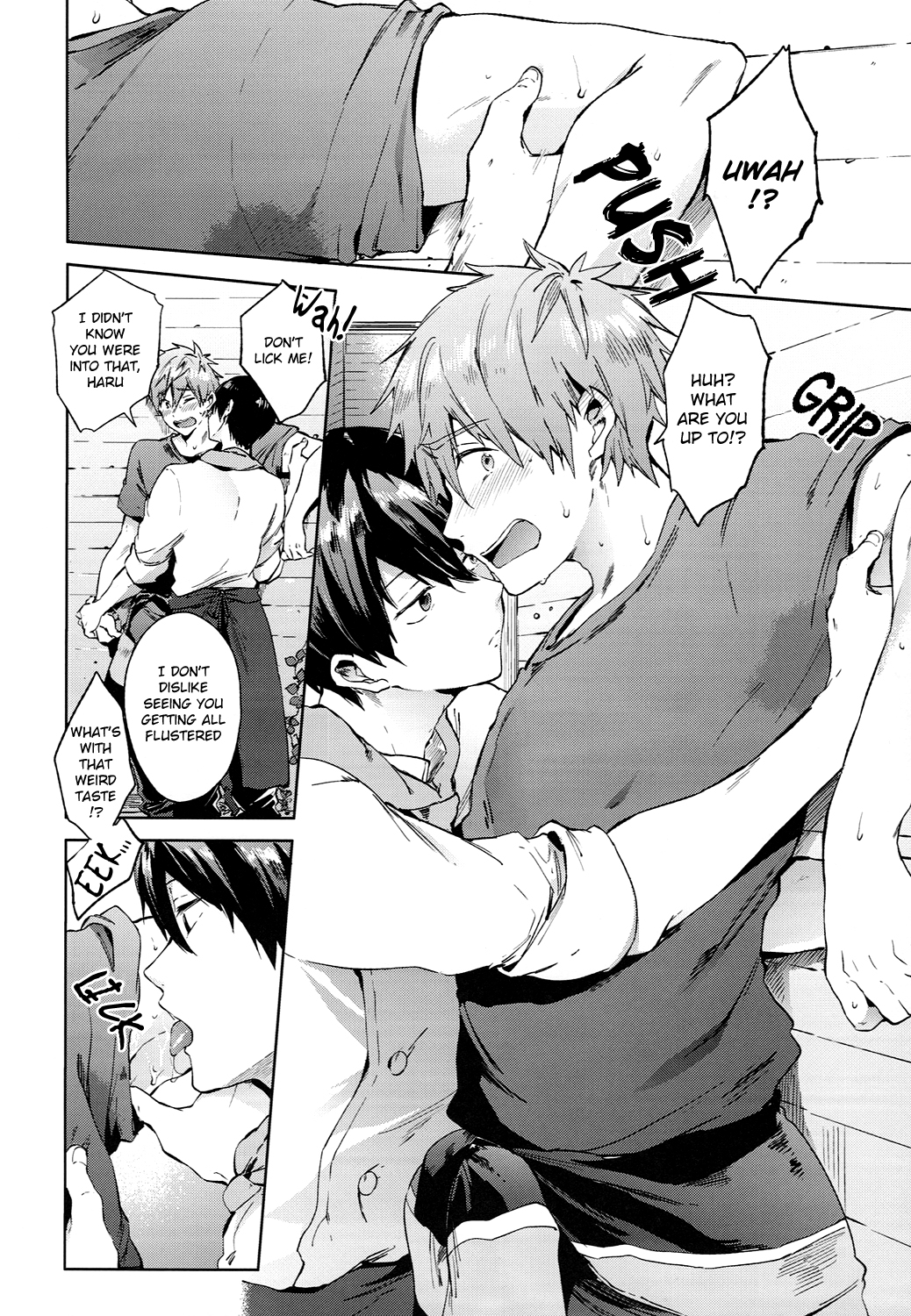 (Splash!) [あめりかん☆ろっく (コタロー)] 真夏のスパイス (Free!) [英訳]