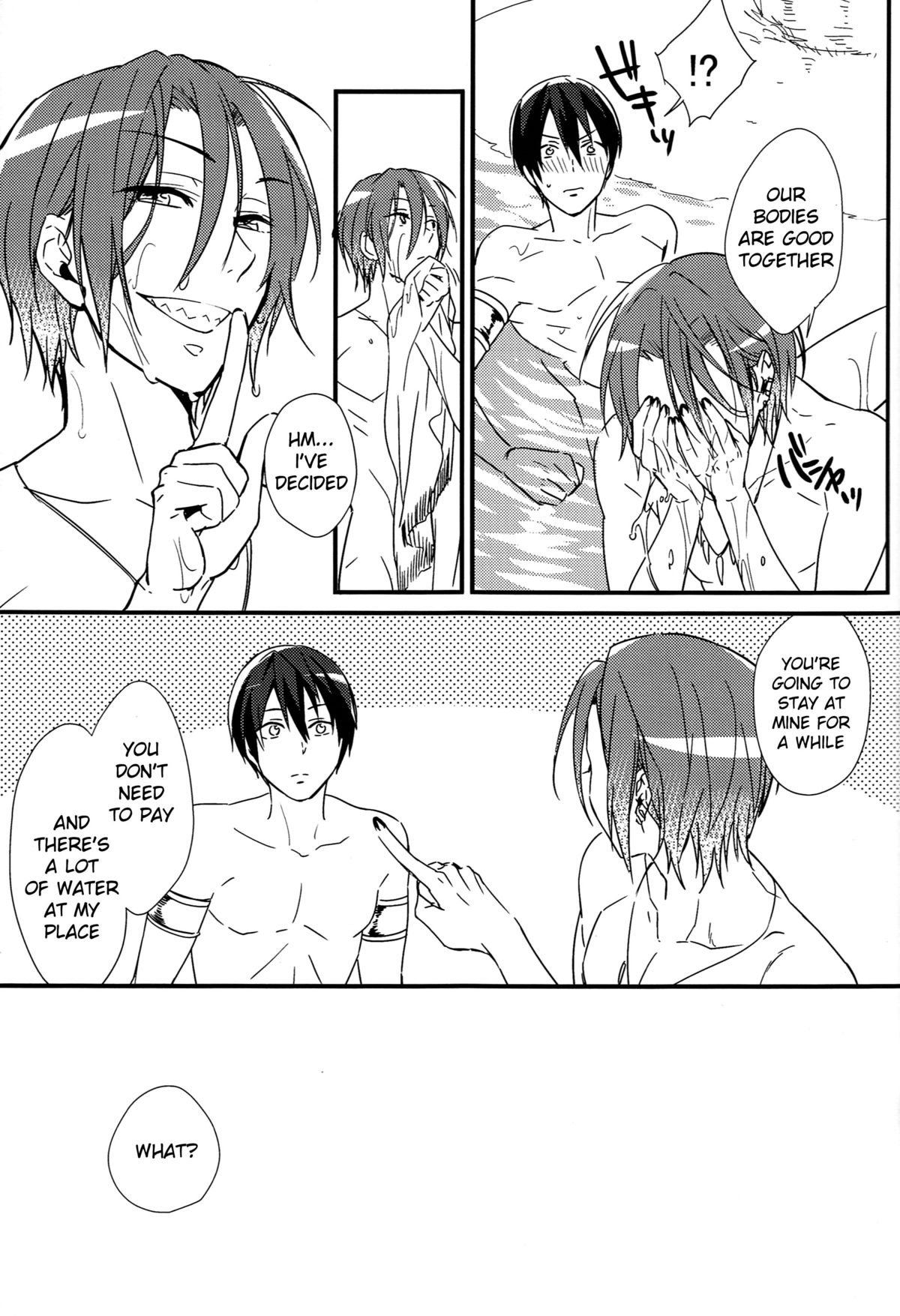 (C86) [SKYJACK (北島)] ARABIAN LOVE DREAM (Free!) [英訳]