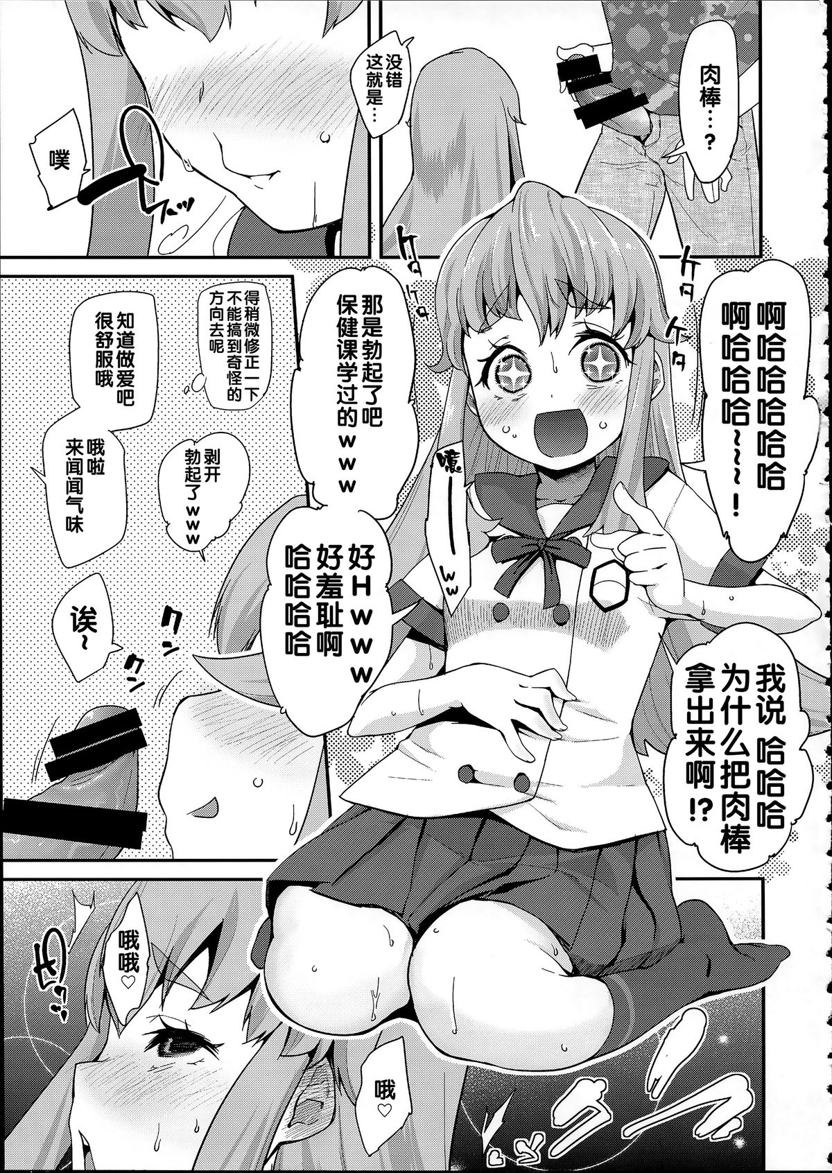 (C86) [コンディメントは8分目 (前島龍)] Happiness experience (ハピネスチャージプリキュア！) [中国翻訳]