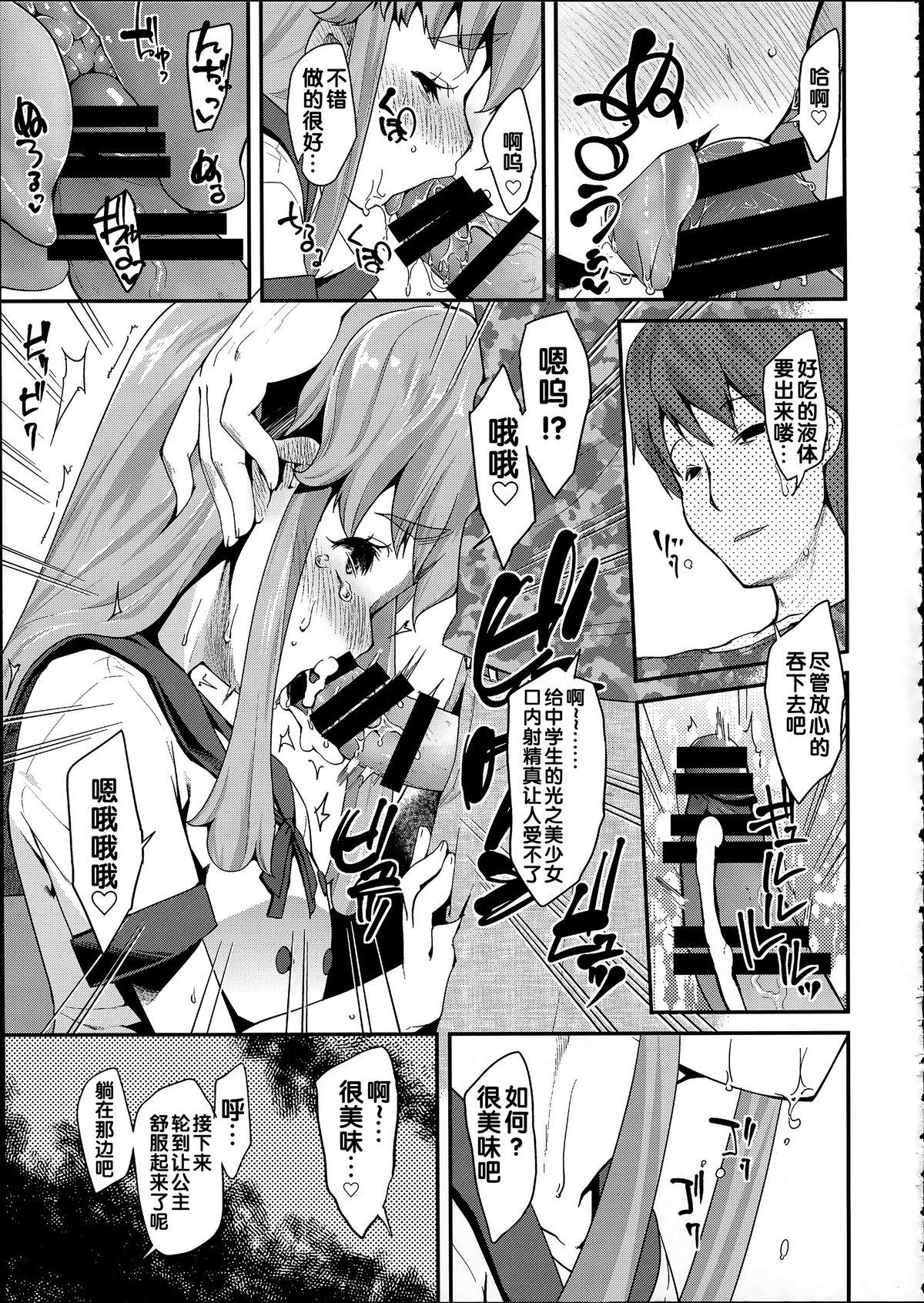 (C86) [コンディメントは8分目 (前島龍)] Happiness experience (ハピネスチャージプリキュア！) [中国翻訳]
