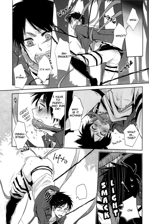 (HARUCC19) [ゆれいか (つむぎ)] エレンくんの多忙な一日 (進撃の巨人) [英訳]