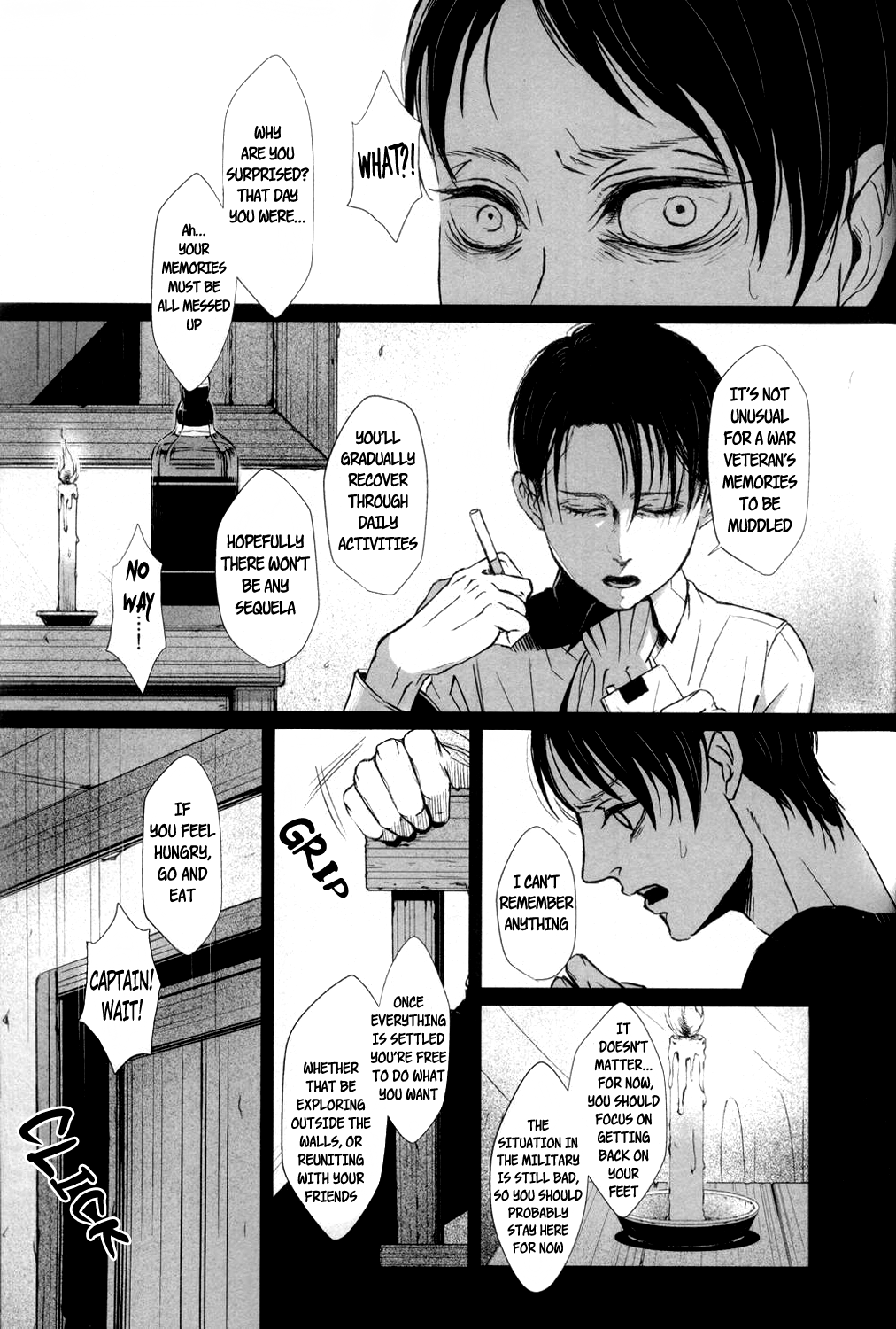 (HARUCC19) [賊軍ポルノ (犬本)] デブリーフィング (進撃の巨人) [英訳]