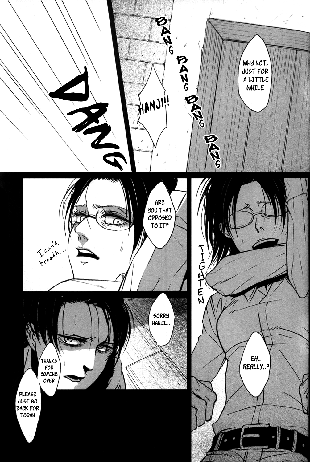 (HARUCC19) [賊軍ポルノ (犬本)] デブリーフィング (進撃の巨人) [英訳]