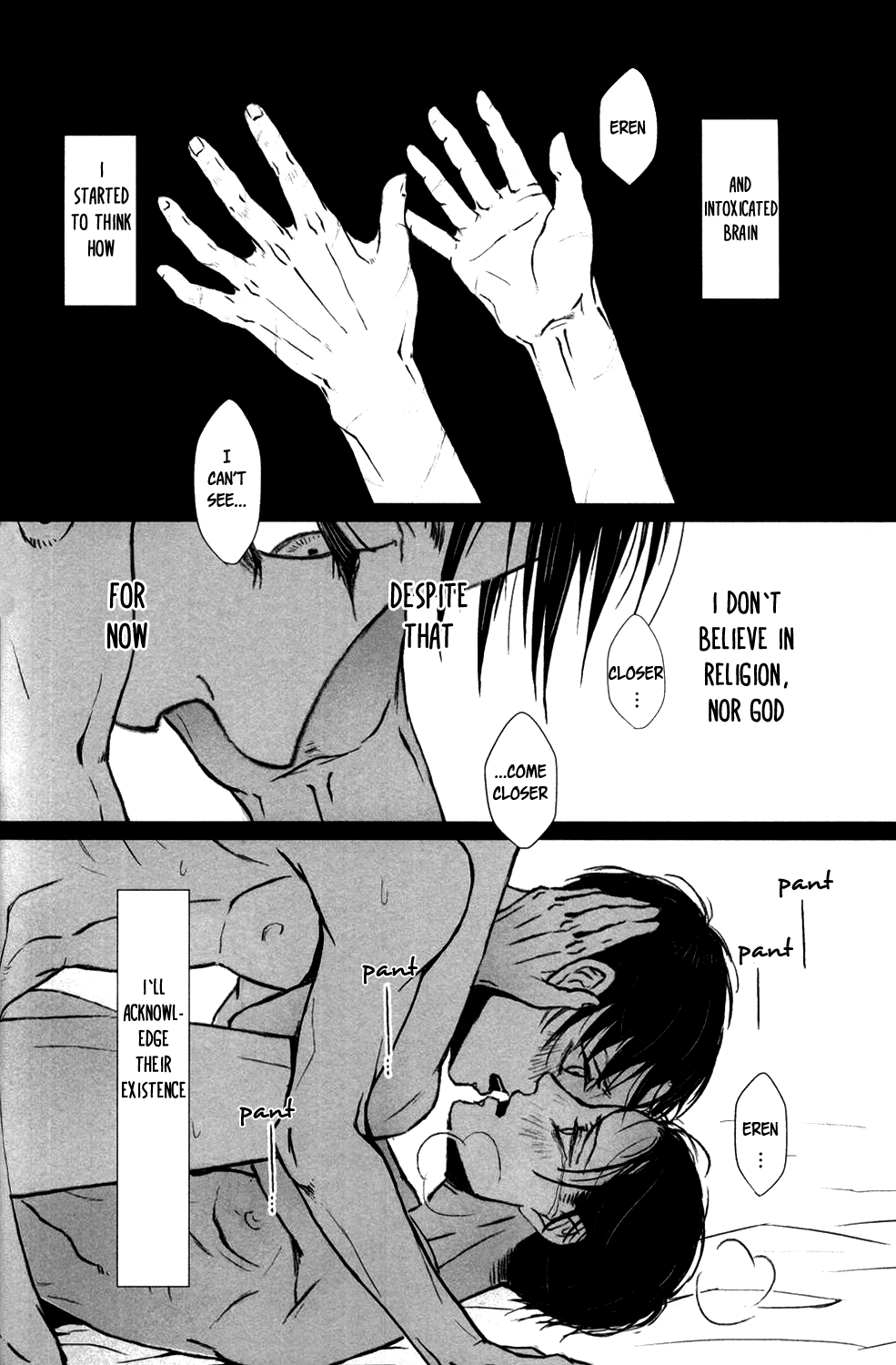 (HARUCC19) [賊軍ポルノ (犬本)] デブリーフィング (進撃の巨人) [英訳]