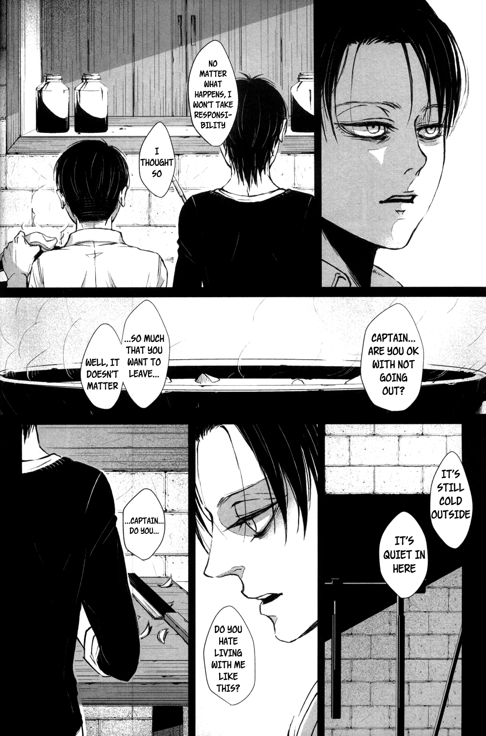 (HARUCC19) [賊軍ポルノ (犬本)] デブリーフィング (進撃の巨人) [英訳]