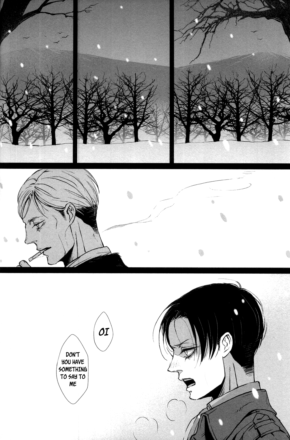 (HARUCC19) [賊軍ポルノ (犬本)] デブリーフィング (進撃の巨人) [英訳]