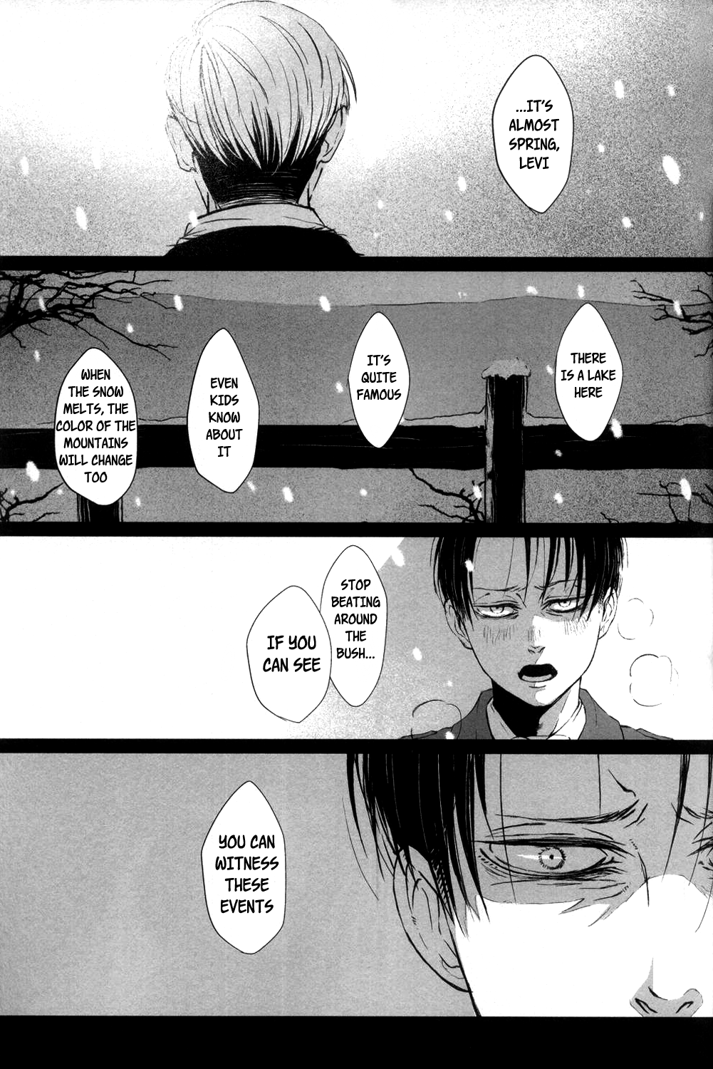 (HARUCC19) [賊軍ポルノ (犬本)] デブリーフィング (進撃の巨人) [英訳]